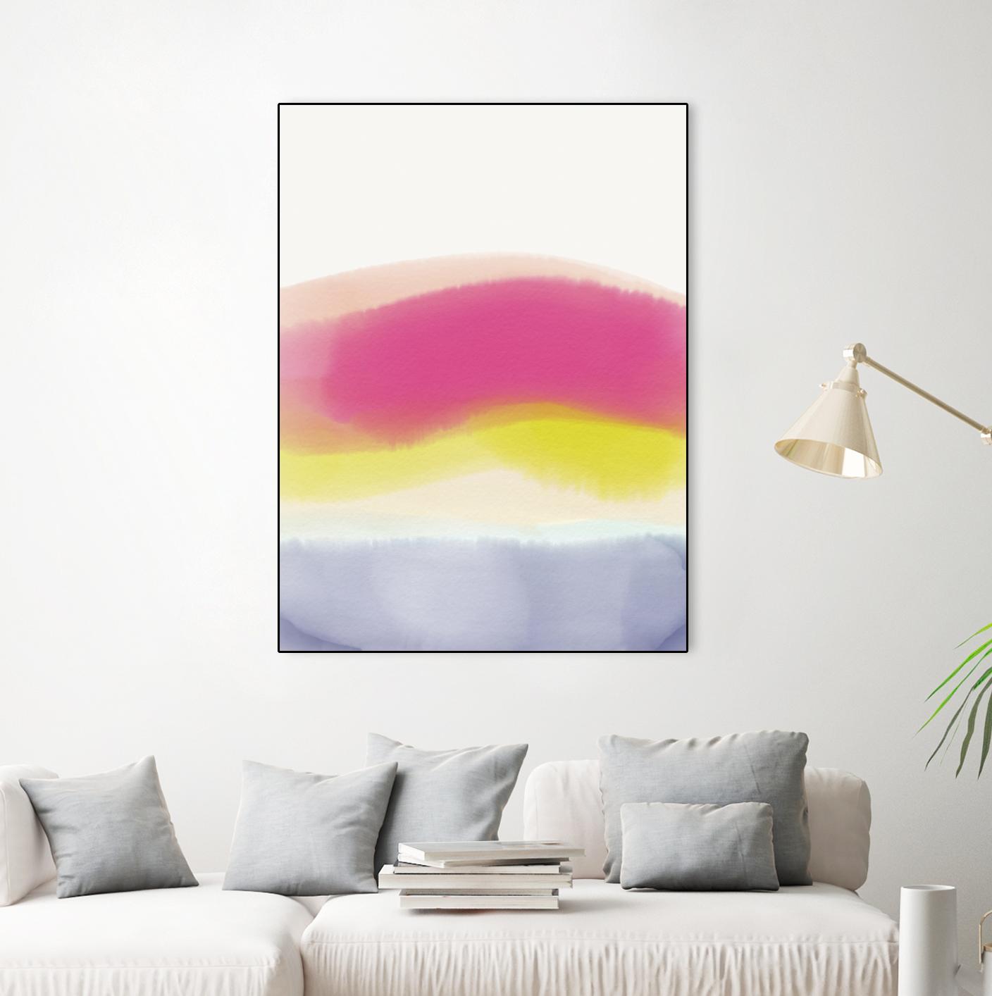 Element by Christina Essue on GIANT ART - white abstract