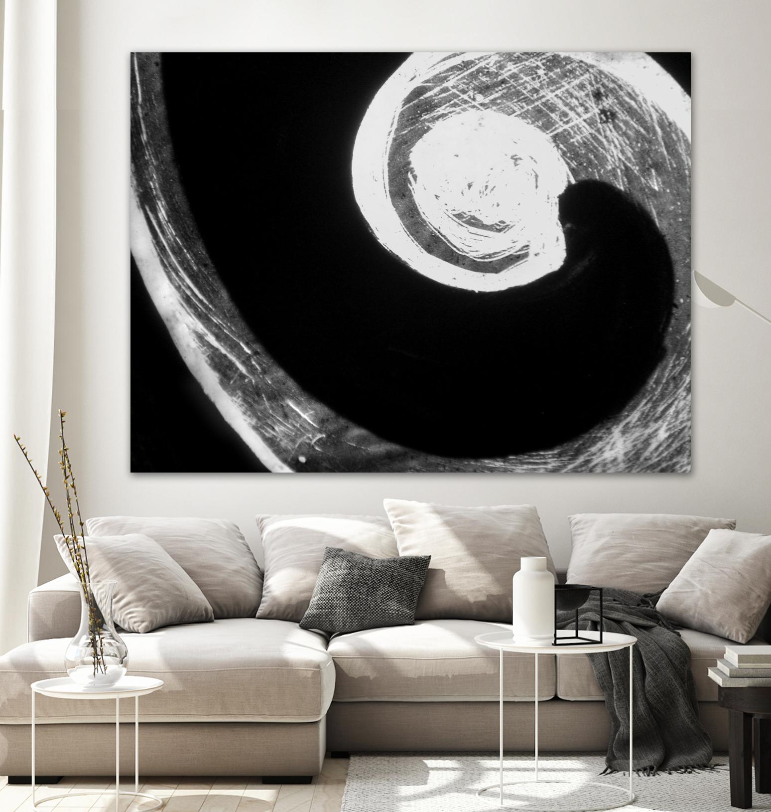 Textural Abstraction III by Jim Christensen on GIANT ART - white abstract