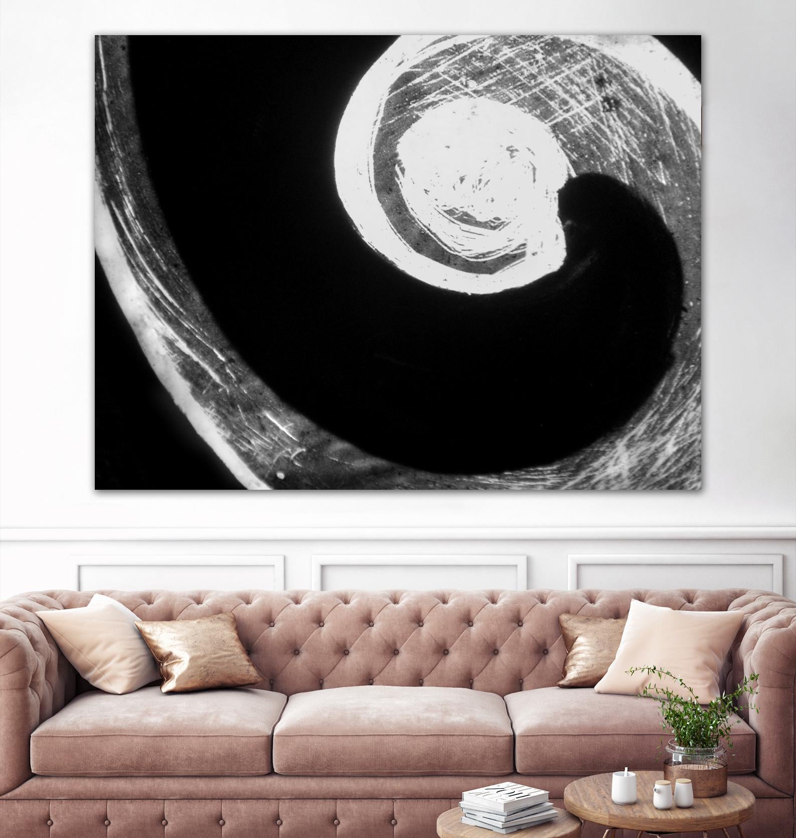 Textural Abstraction III by Jim Christensen on GIANT ART - white abstract