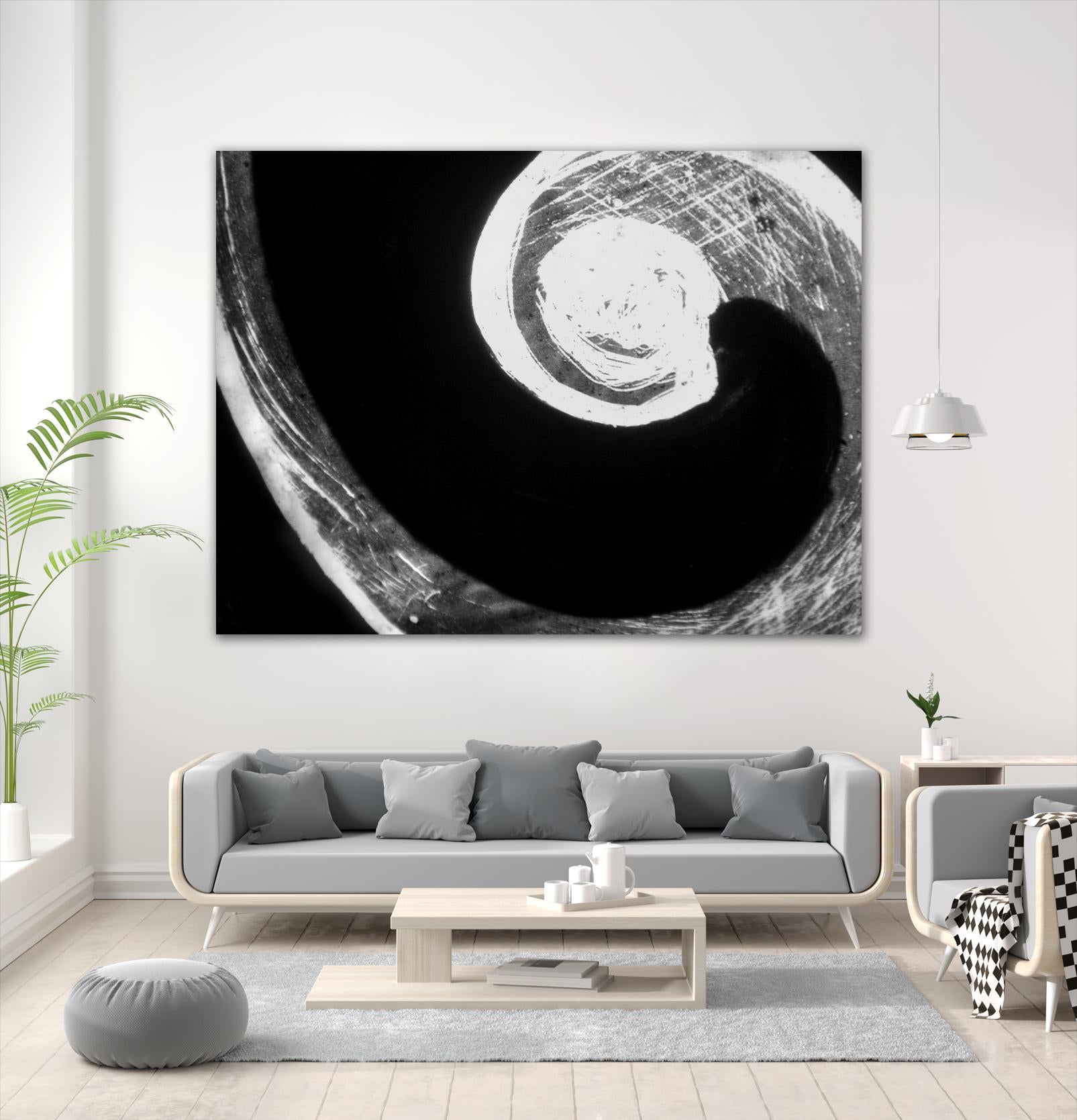 Textural Abstraction III by Jim Christensen on GIANT ART - white abstract