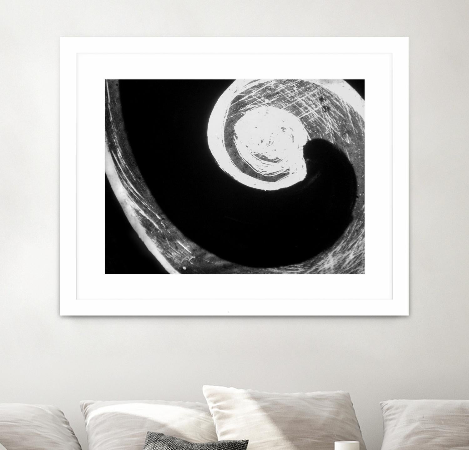 Textural Abstraction III by Jim Christensen on GIANT ART - white abstract