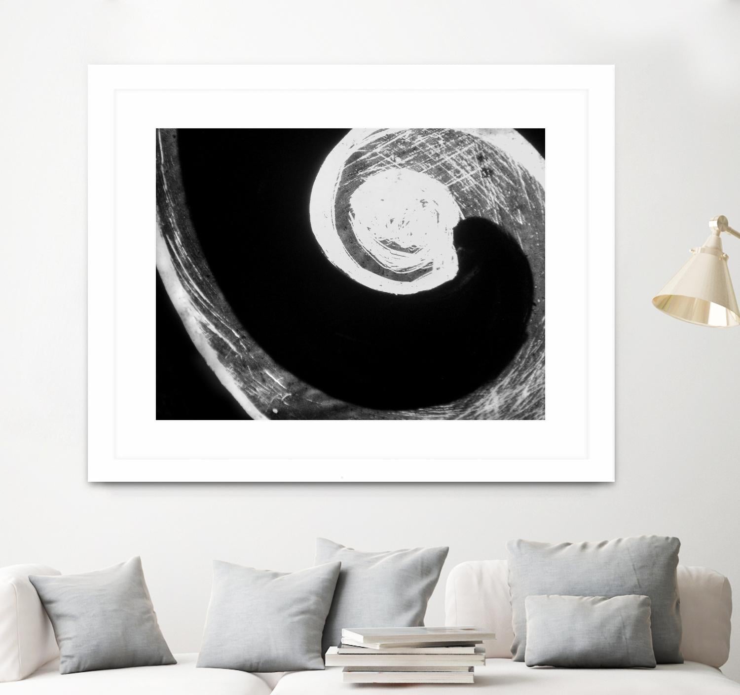 Textural Abstraction III by Jim Christensen on GIANT ART - white abstract