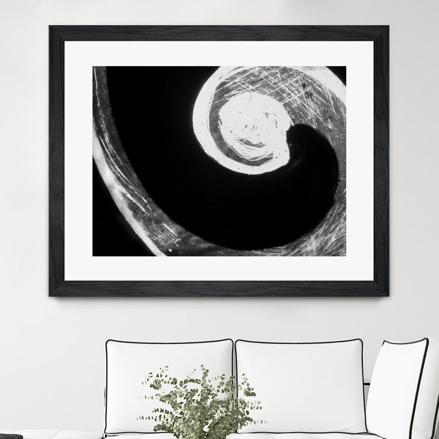 Textural Abstraction III by Jim Christensen on GIANT ART - white abstract