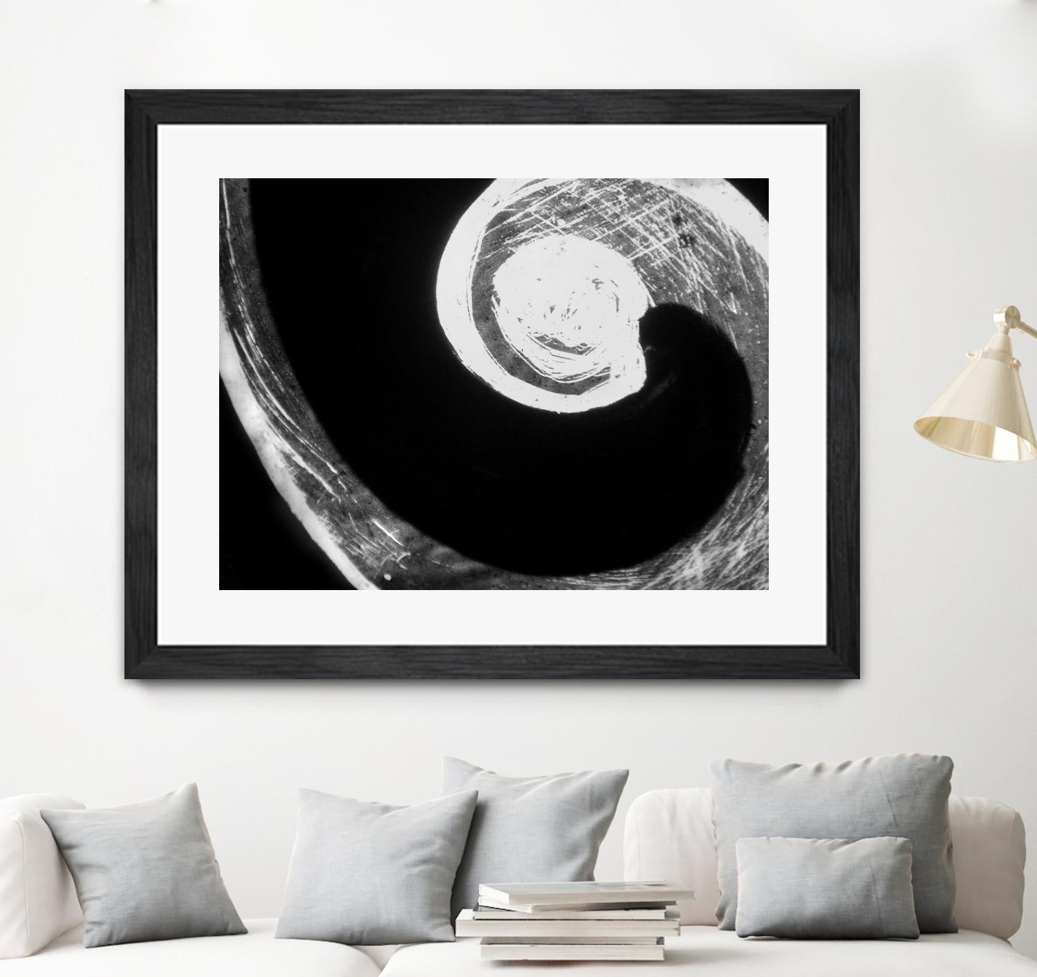 Textural Abstraction III by Jim Christensen on GIANT ART - white abstract