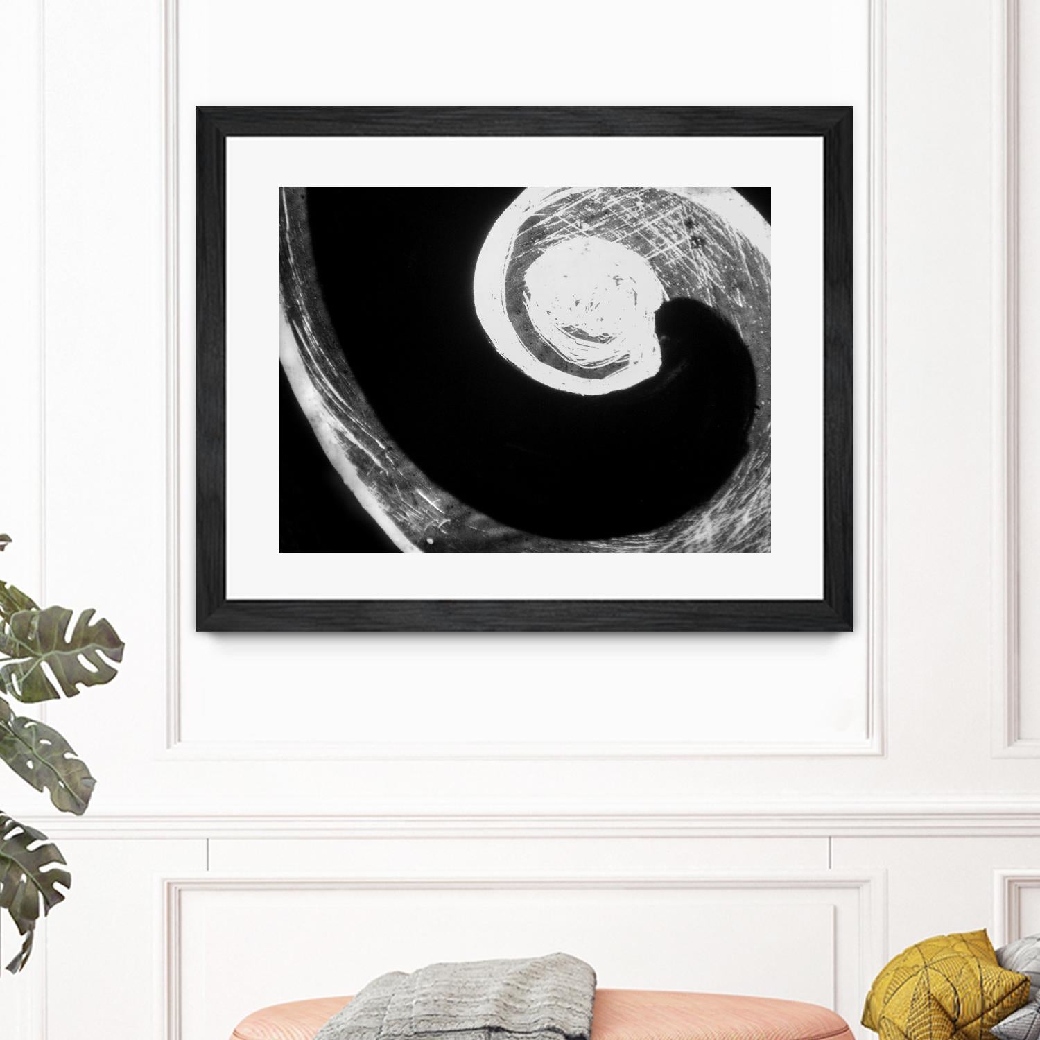 Textural Abstraction III by Jim Christensen on GIANT ART - white abstract