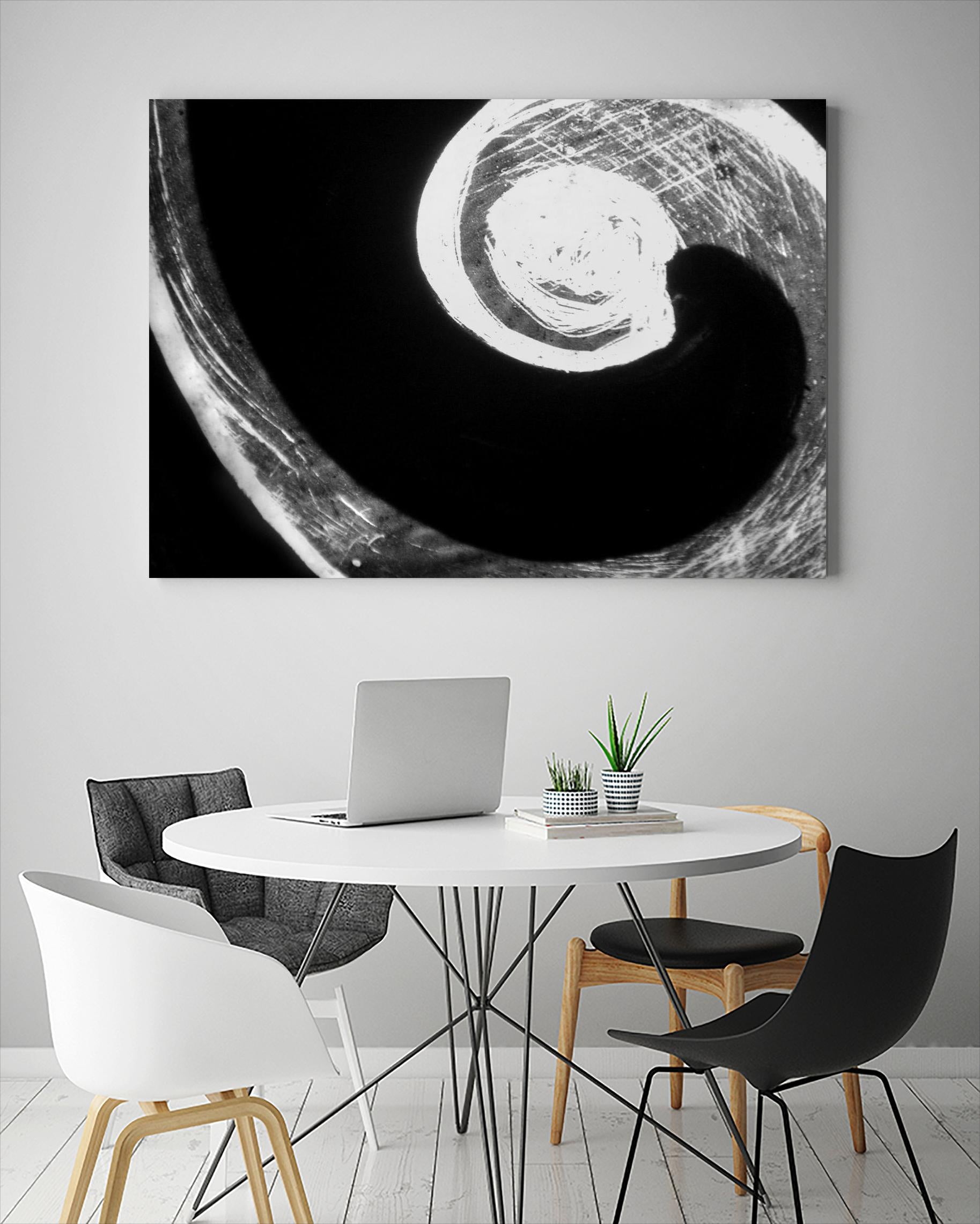 Textural Abstraction III by Jim Christensen on GIANT ART - white abstract