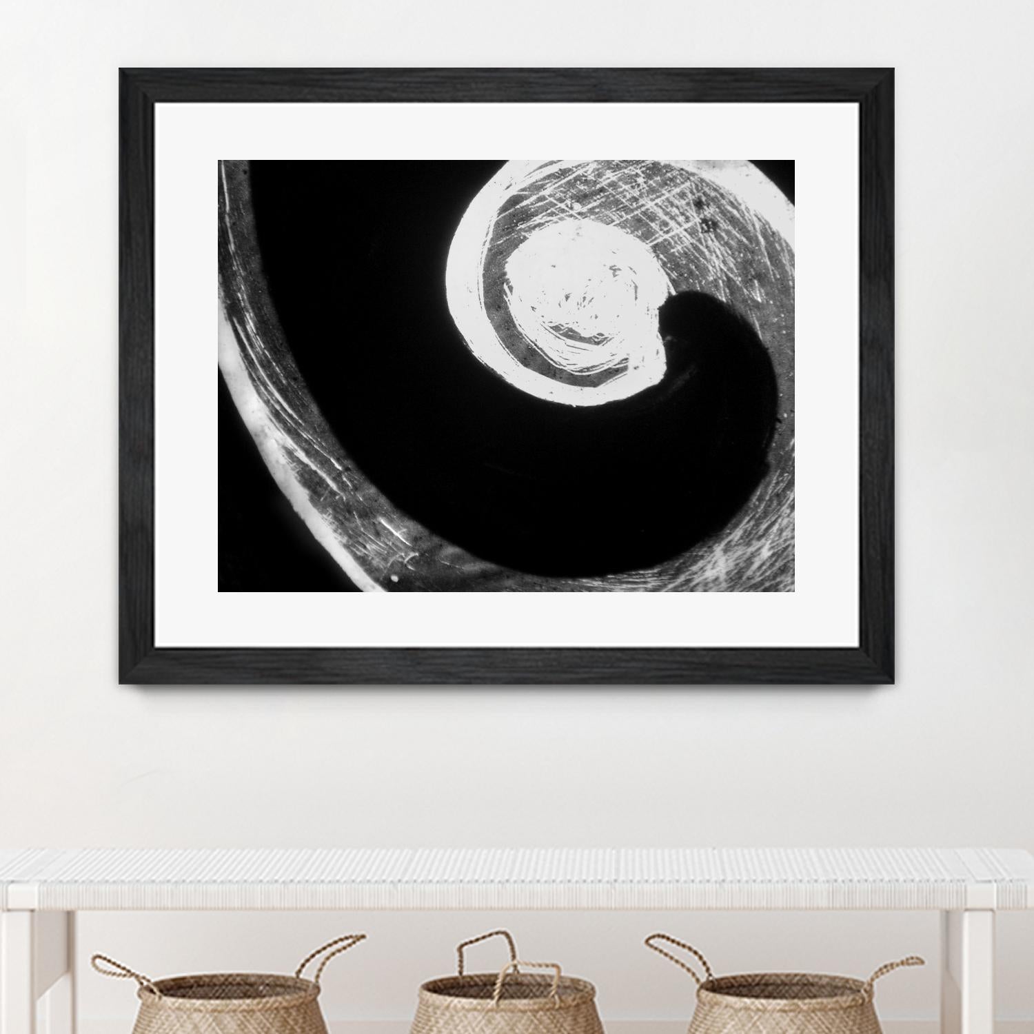 Textural Abstraction III by Jim Christensen on GIANT ART - white abstract