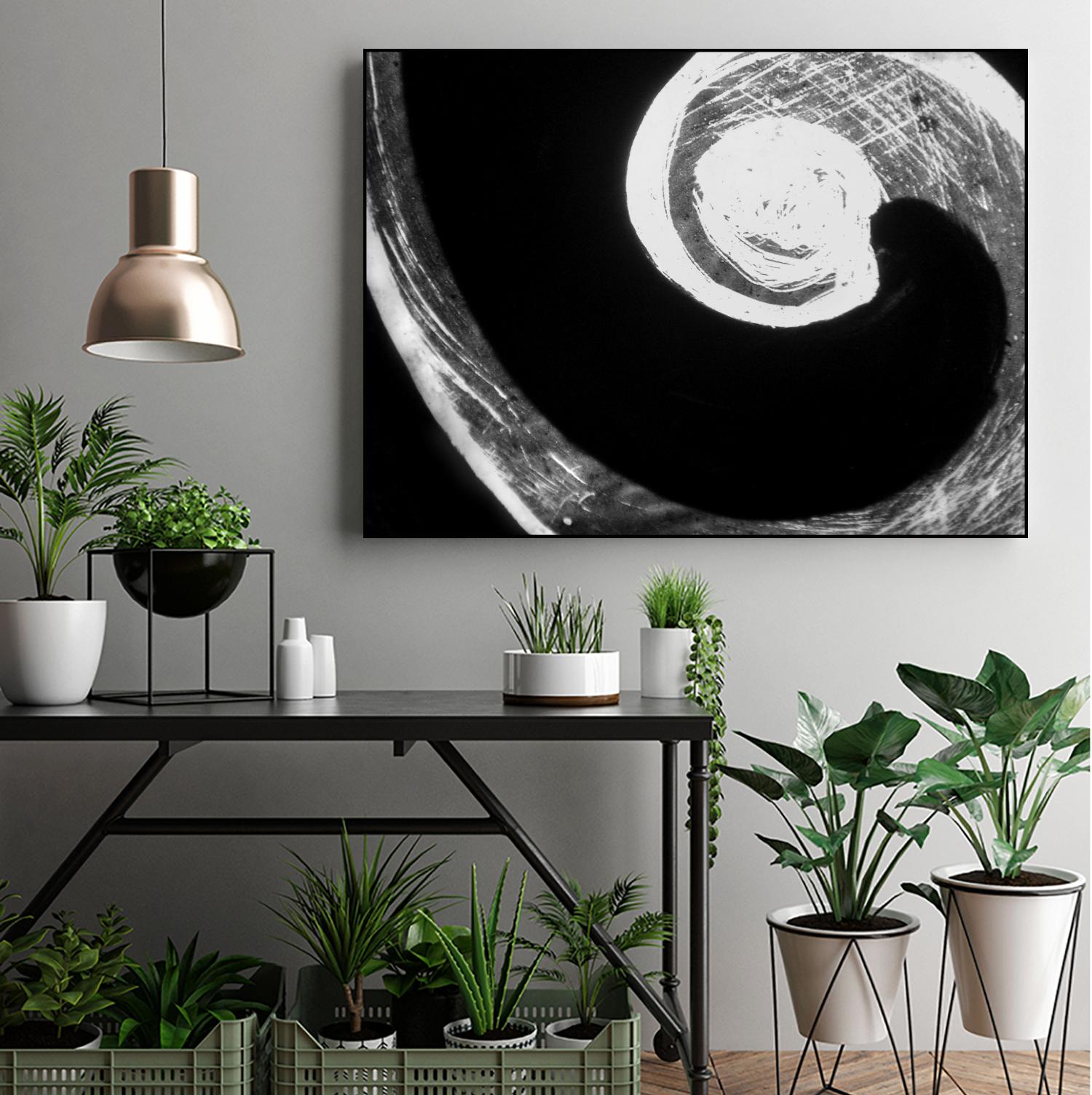 Textural Abstraction III by Jim Christensen on GIANT ART - white abstract