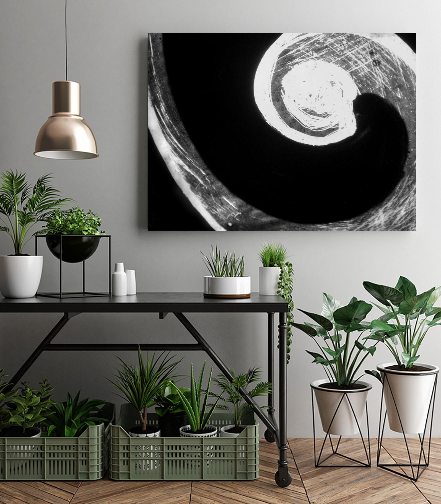 Textural Abstraction III by Jim Christensen on GIANT ART - white abstract