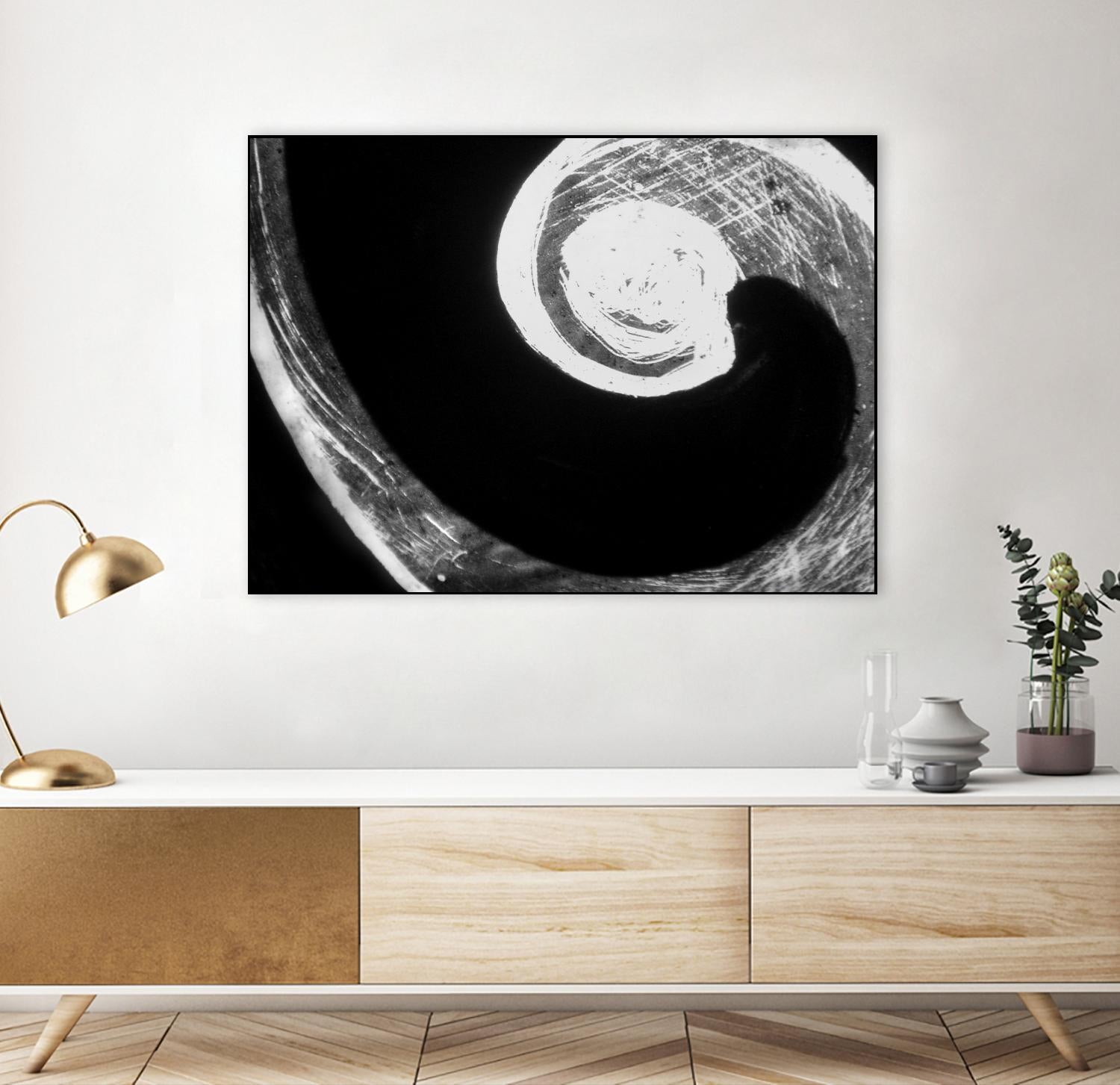 Textural Abstraction III by Jim Christensen on GIANT ART - white abstract