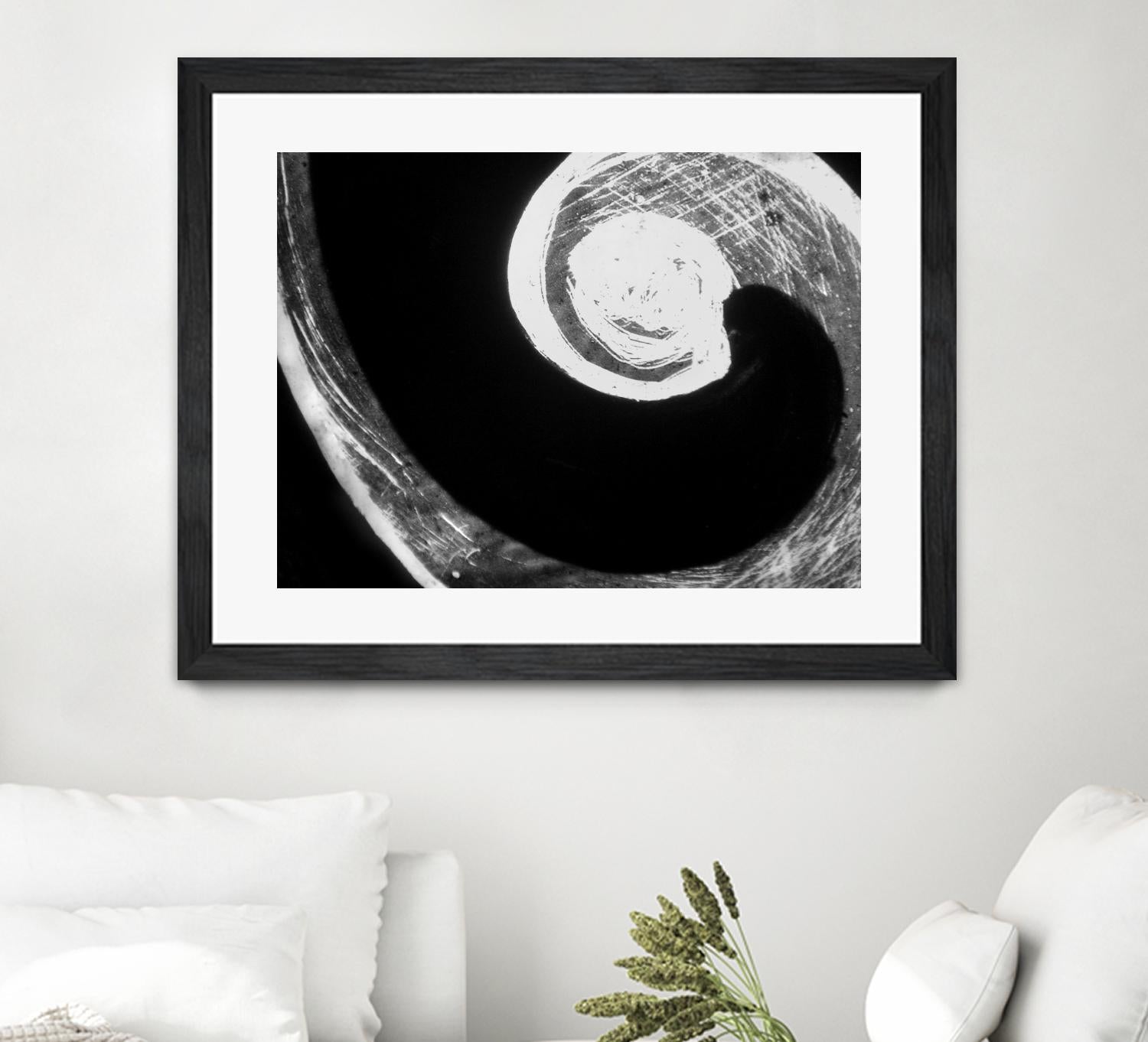 Textural Abstraction III by Jim Christensen on GIANT ART - white abstract