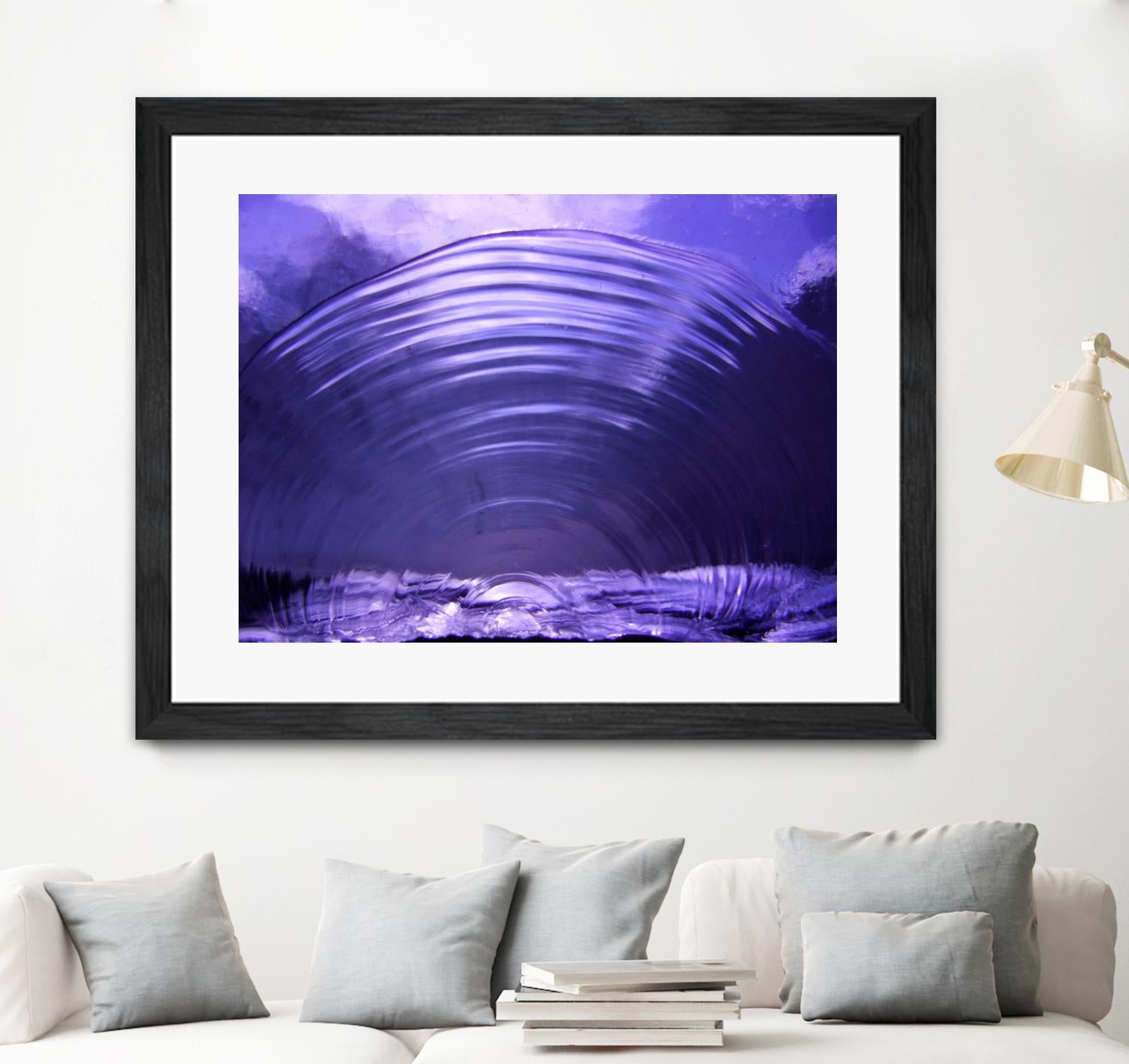 Ripple by Jim Christensen on GIANT ART - black nature