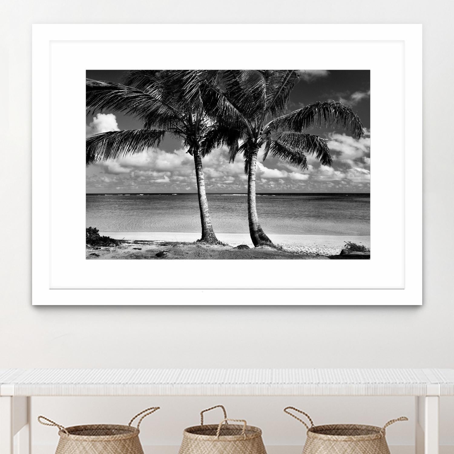 Summer Breezes I by Dennis Frates on GIANT ART - white tropical