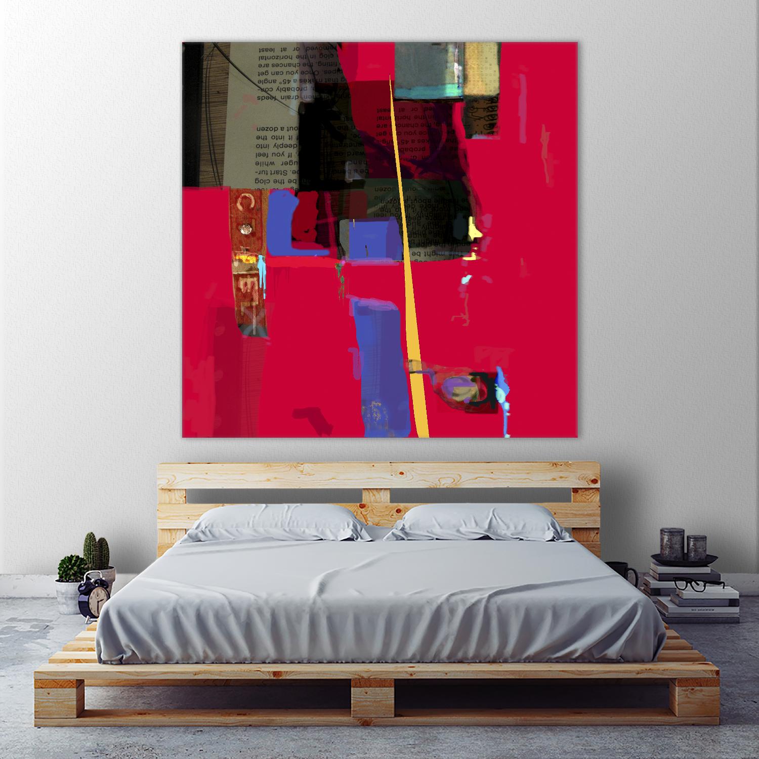 Memories II by Daniel Tollas on GIANT ART - purple abstract