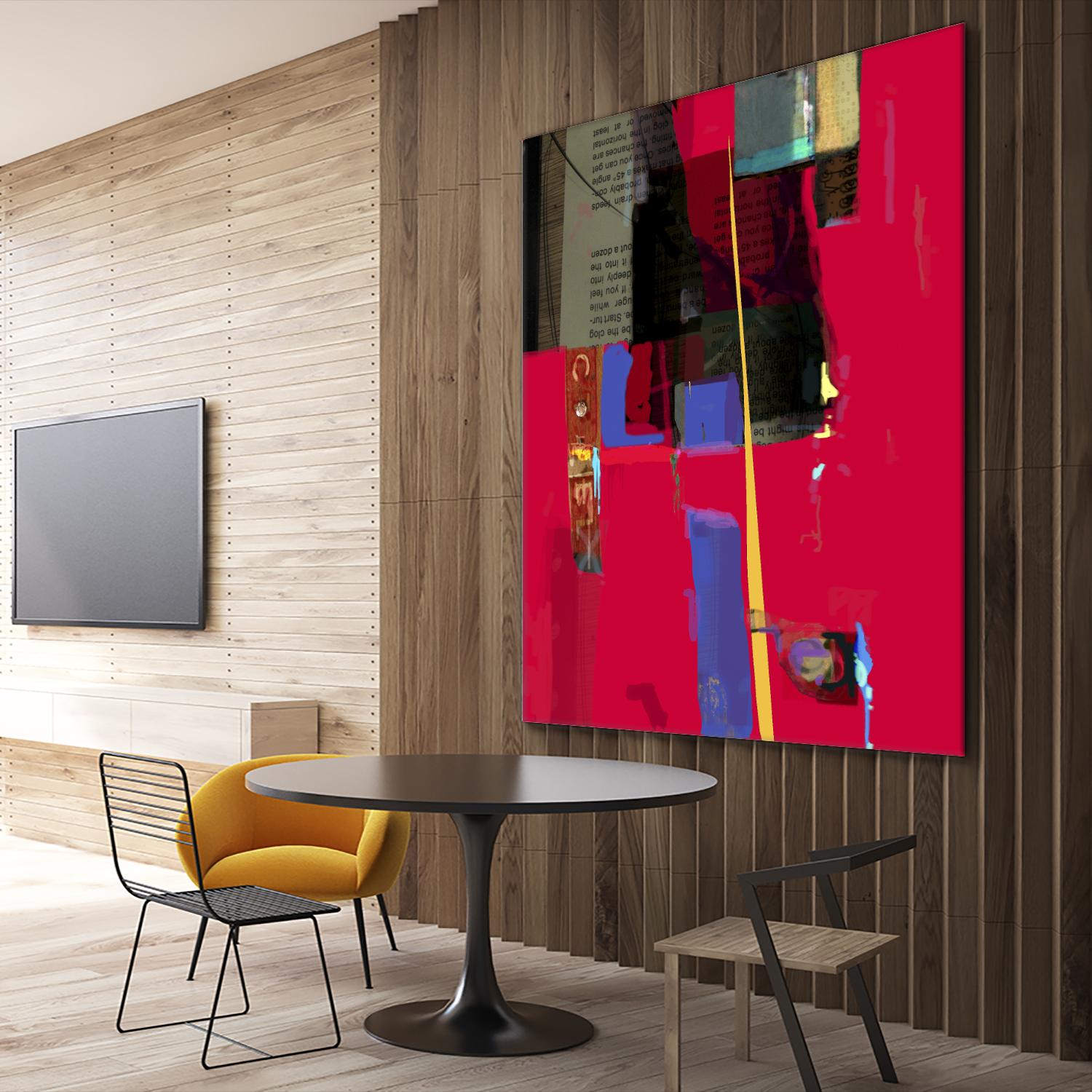 Memories II by Daniel Tollas on GIANT ART - purple abstract