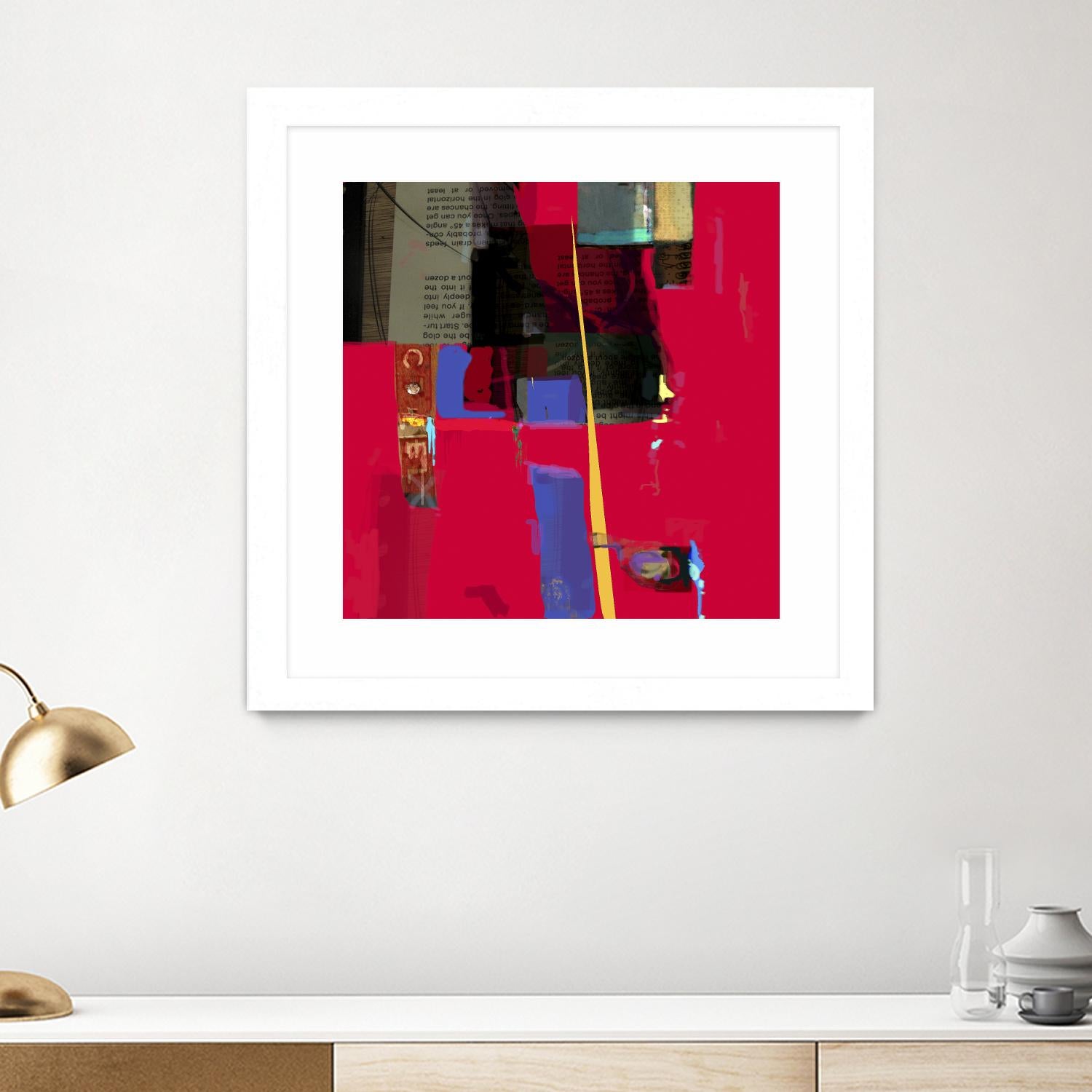 Memories II by Daniel Tollas on GIANT ART - purple abstract