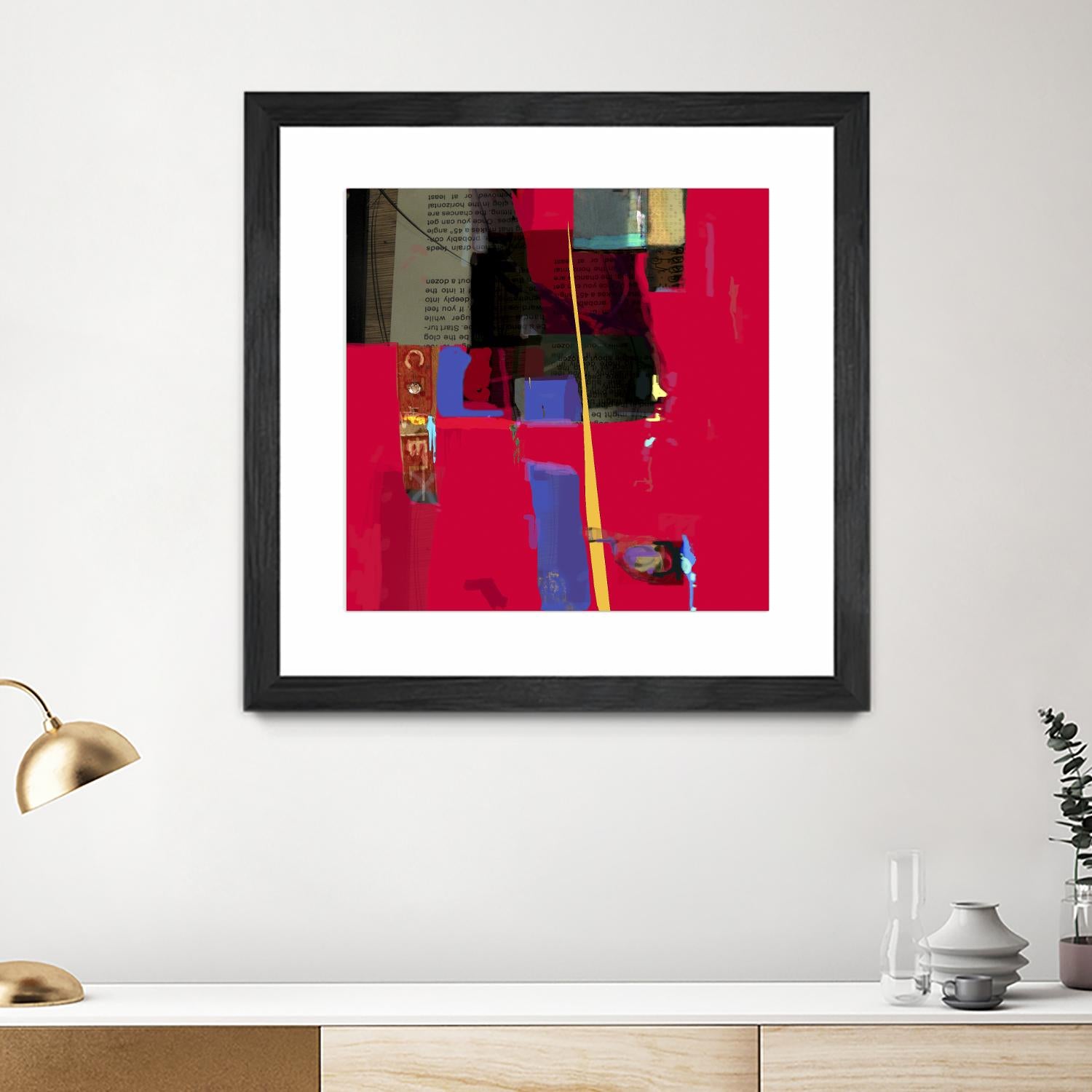 Memories II by Daniel Tollas on GIANT ART - purple abstract