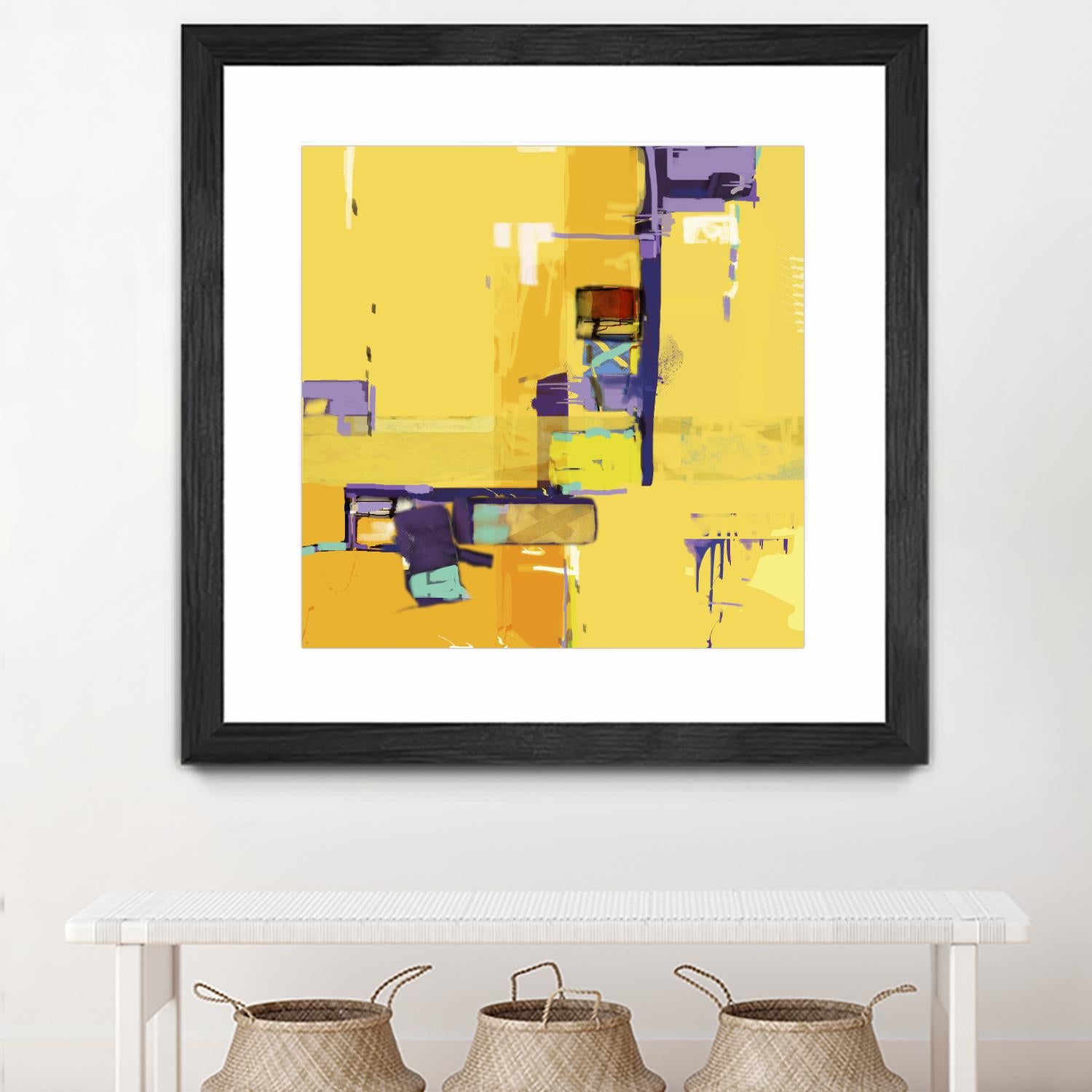 Compromise II by Daniel Tollas on GIANT ART - purple abstract