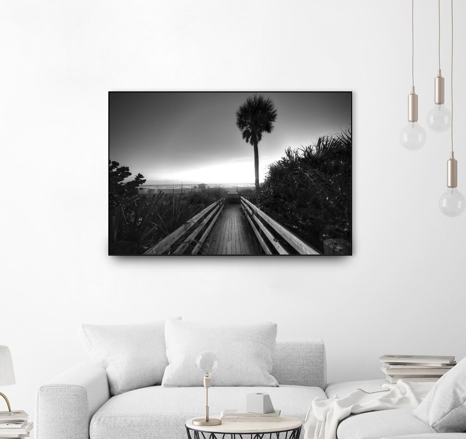 Beach Walk by Peter Dulis on GIANT ART - white tropical