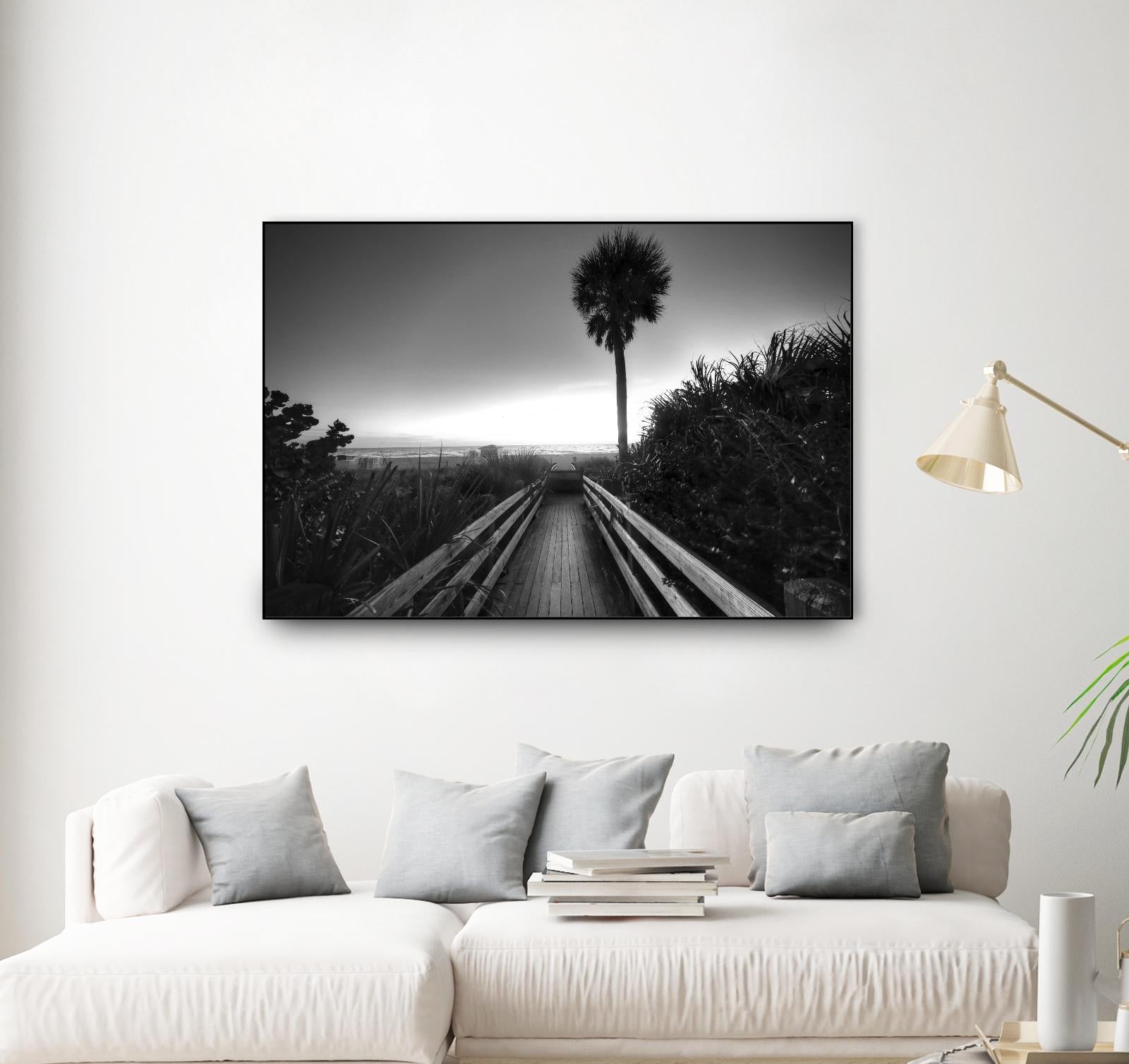 Beach Walk by Peter Dulis on GIANT ART - white tropical