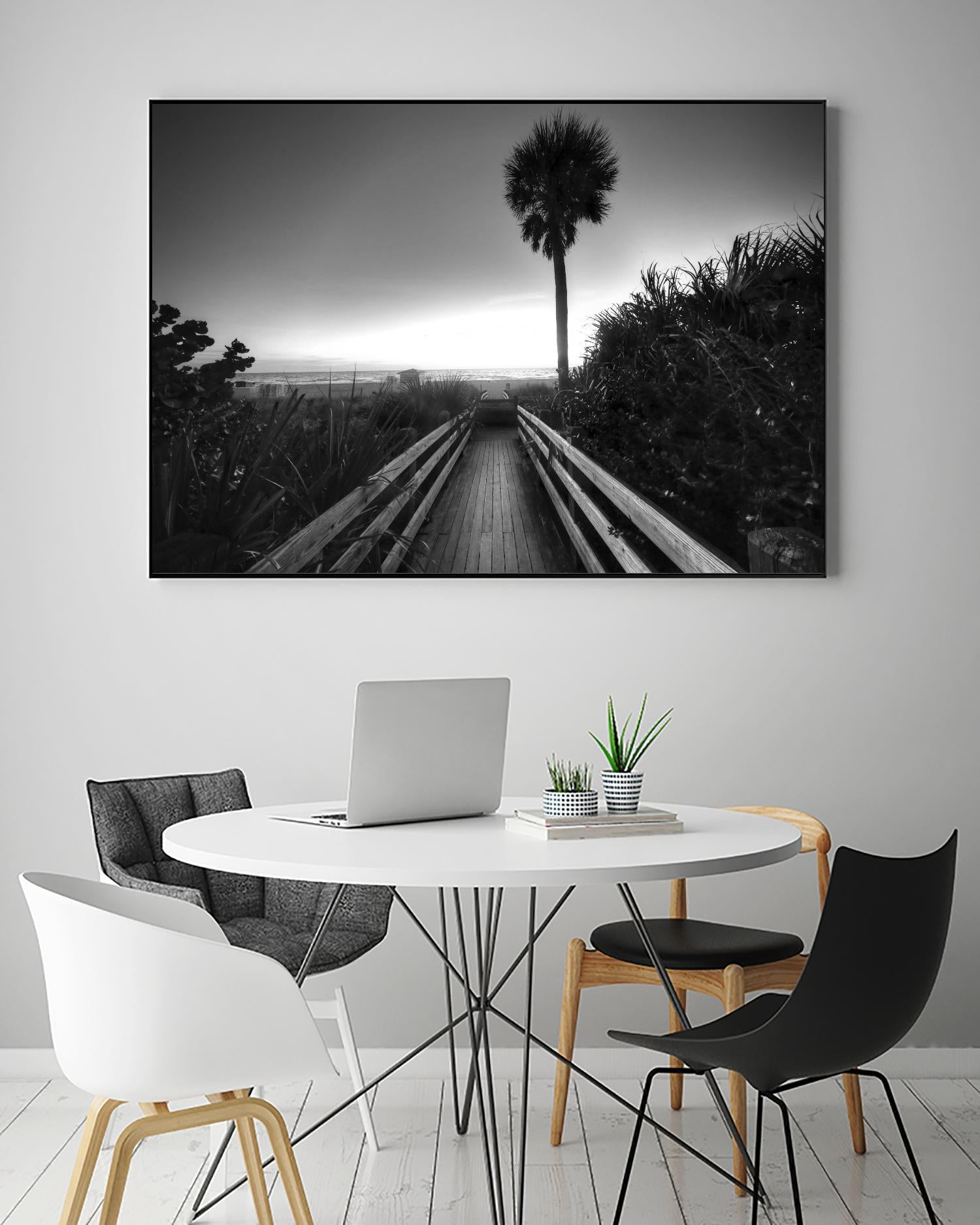 Beach Walk by Peter Dulis on GIANT ART - white tropical