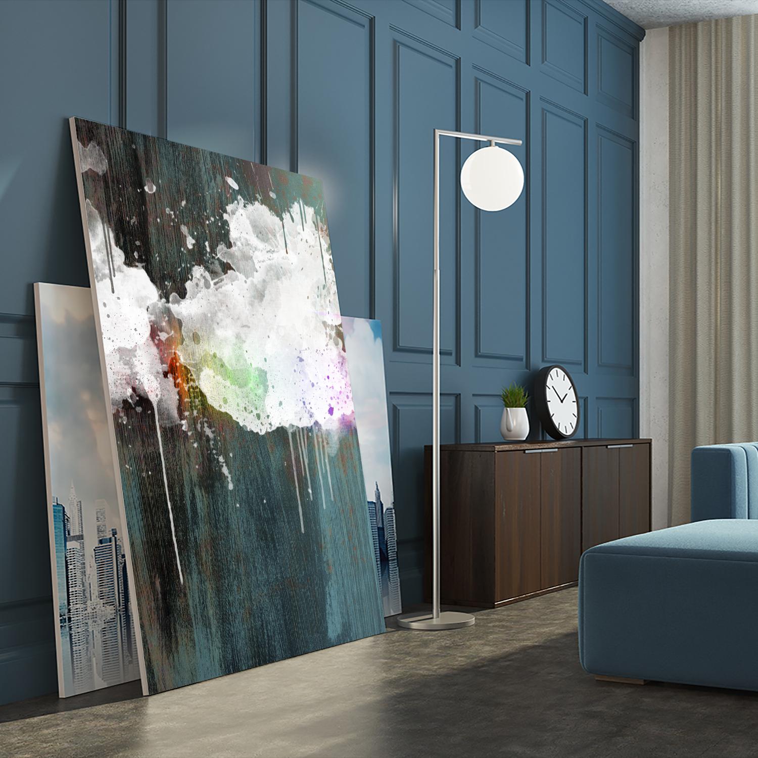 Clouds III by Enrico Varrasso on GIANT ART - white abstract