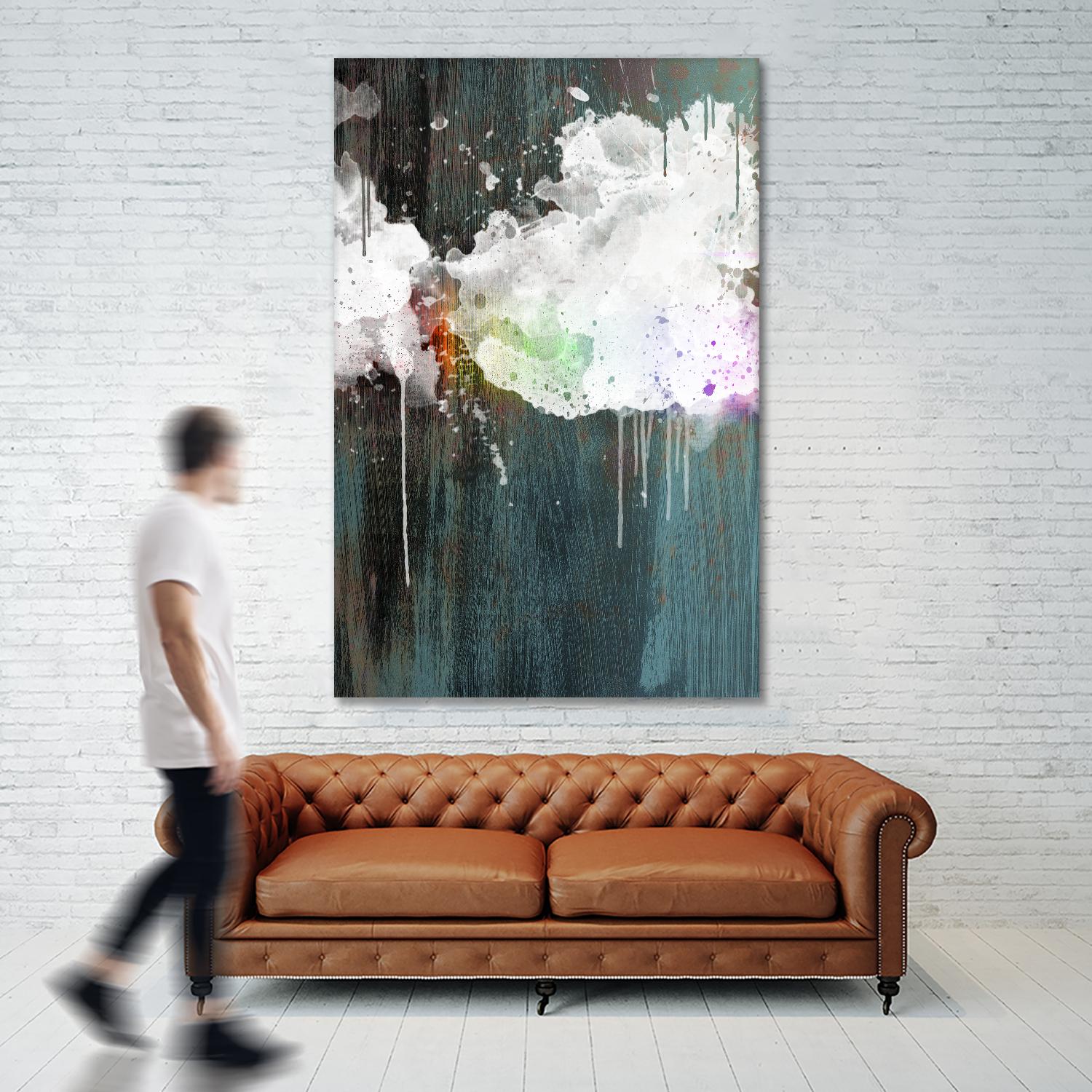 Clouds III by Enrico Varrasso on GIANT ART - white abstract