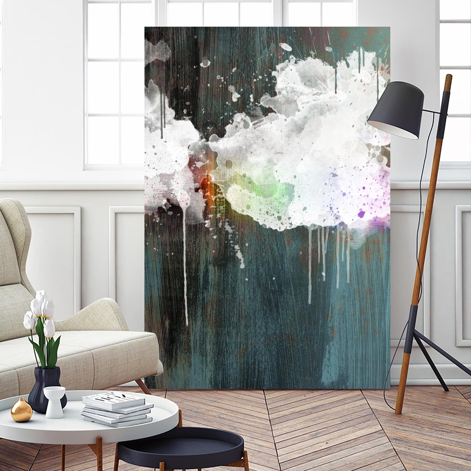 Clouds III by Enrico Varrasso on GIANT ART - white abstract