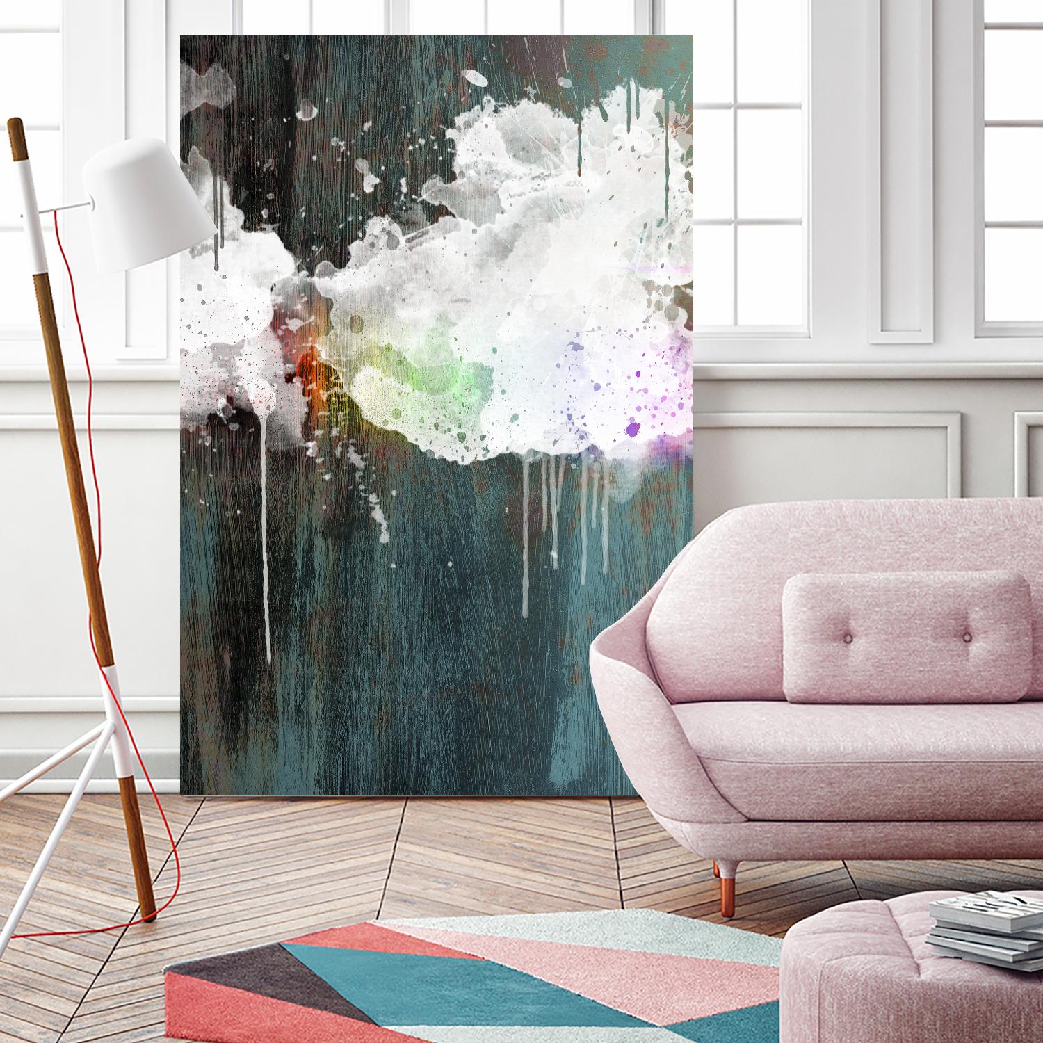 Clouds III by Enrico Varrasso on GIANT ART - white abstract