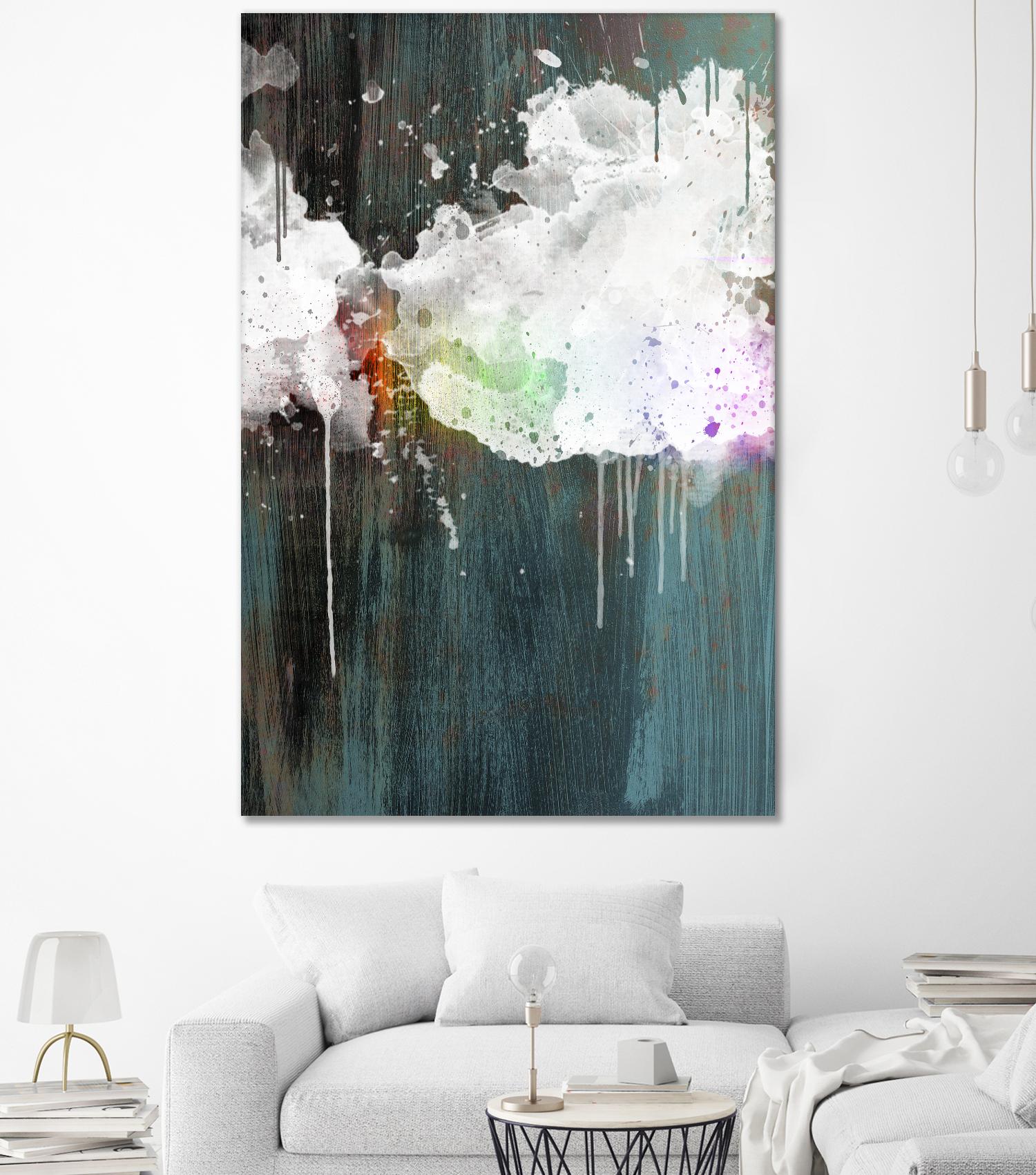 Clouds III by Enrico Varrasso on GIANT ART - white abstract