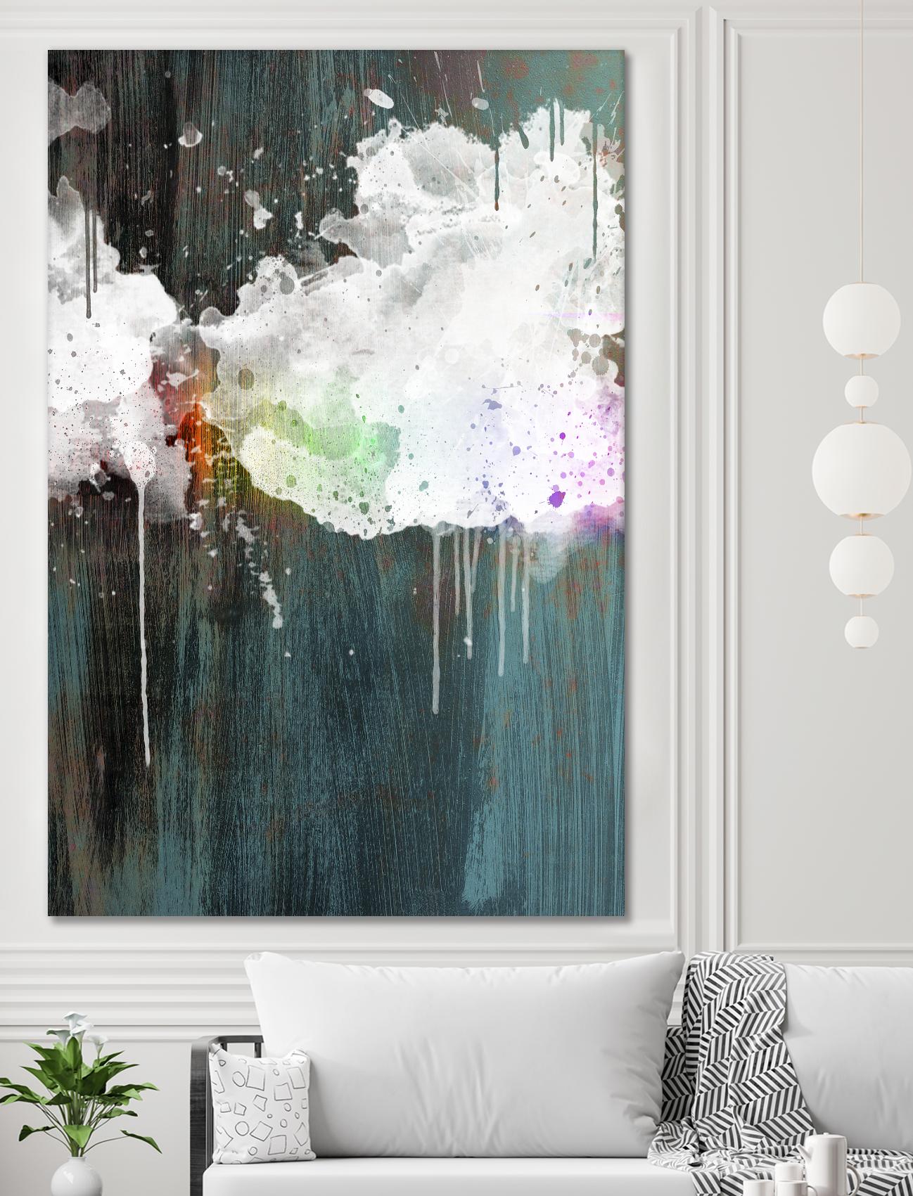 Clouds III by Enrico Varrasso on GIANT ART - white abstract