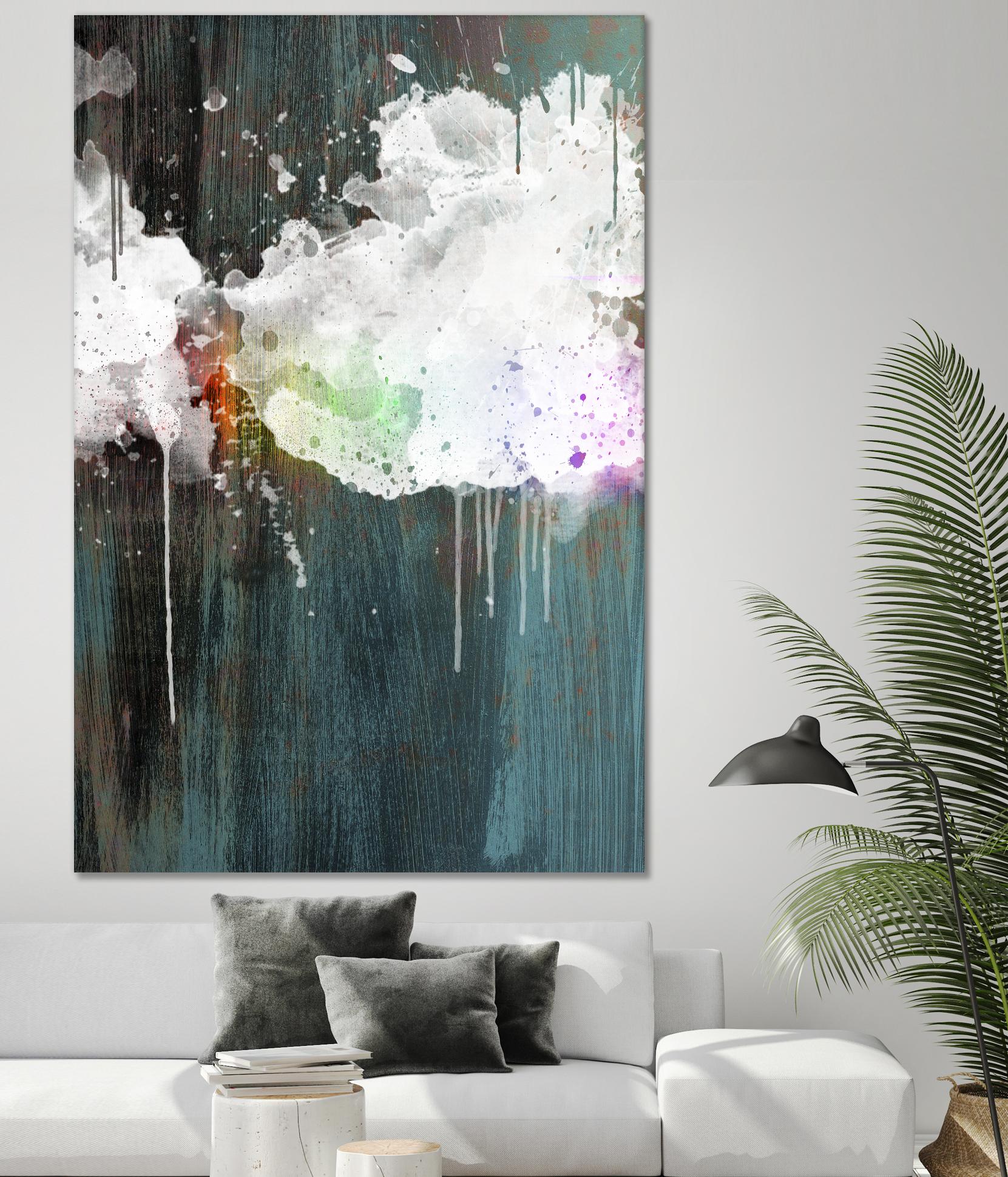 Clouds III by Enrico Varrasso on GIANT ART - white abstract