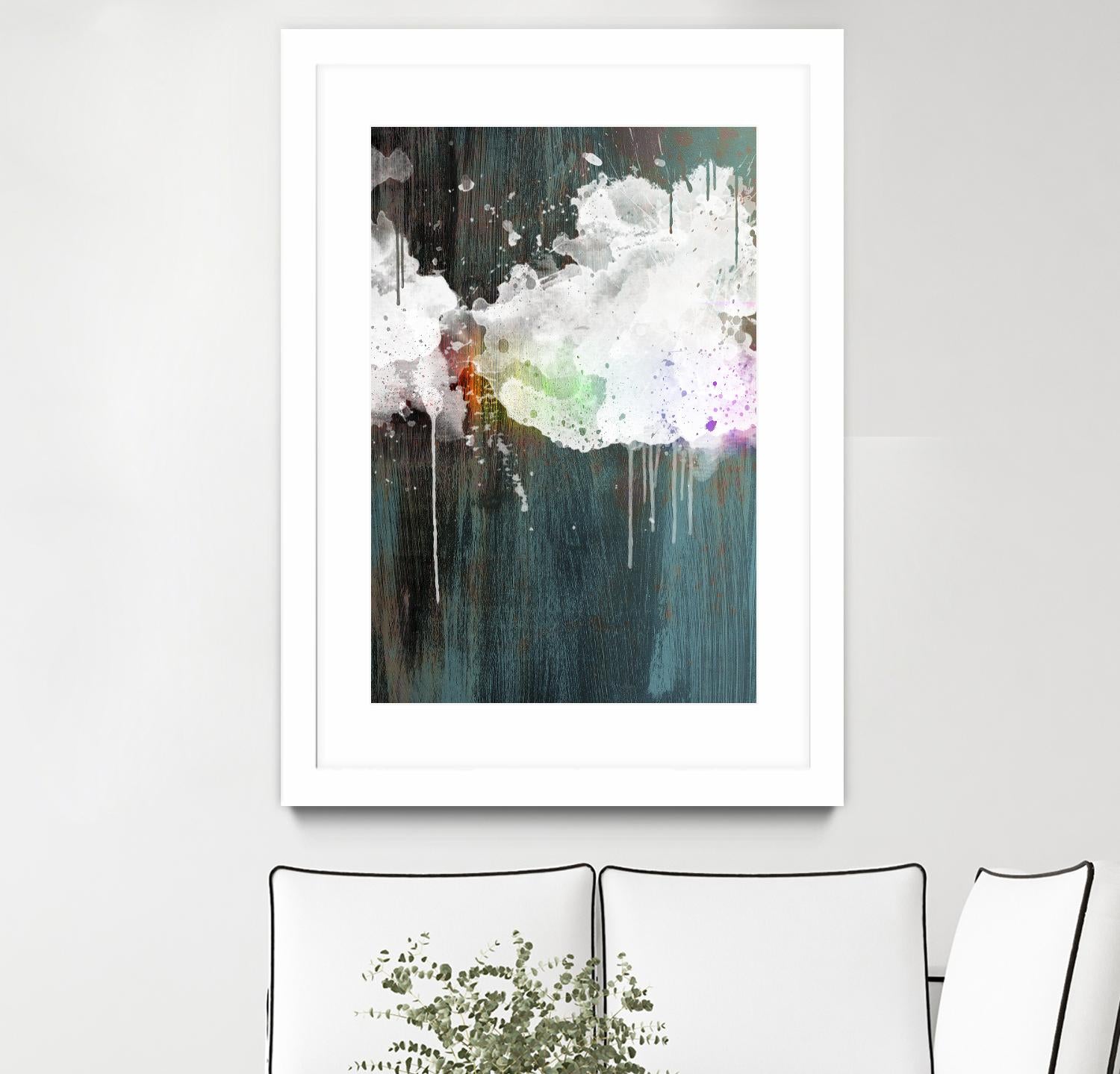 Clouds III by Enrico Varrasso on GIANT ART - white abstract