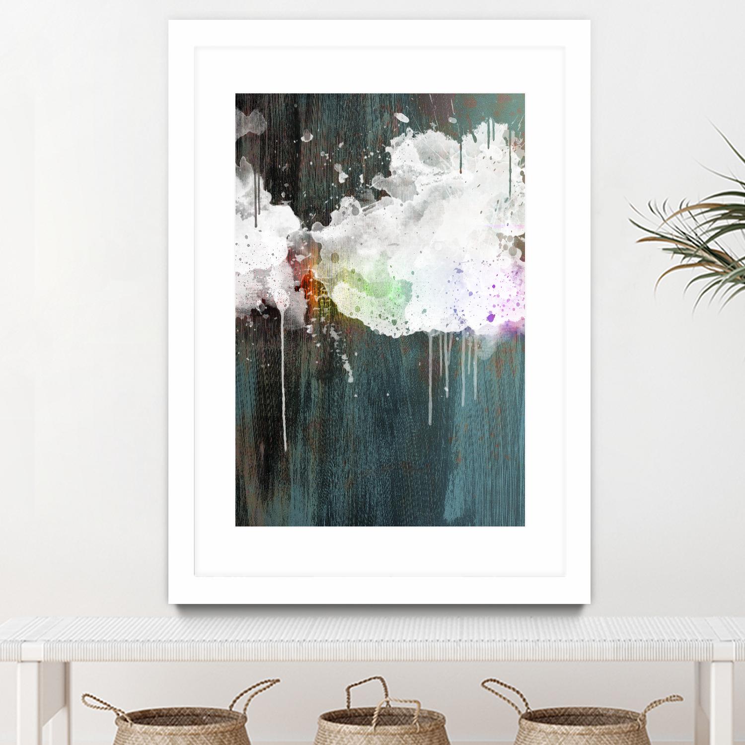 Clouds III by Enrico Varrasso on GIANT ART - white abstract