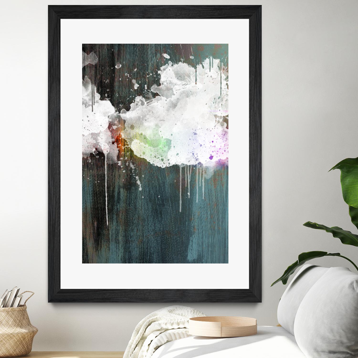 Clouds III by Enrico Varrasso on GIANT ART - white abstract