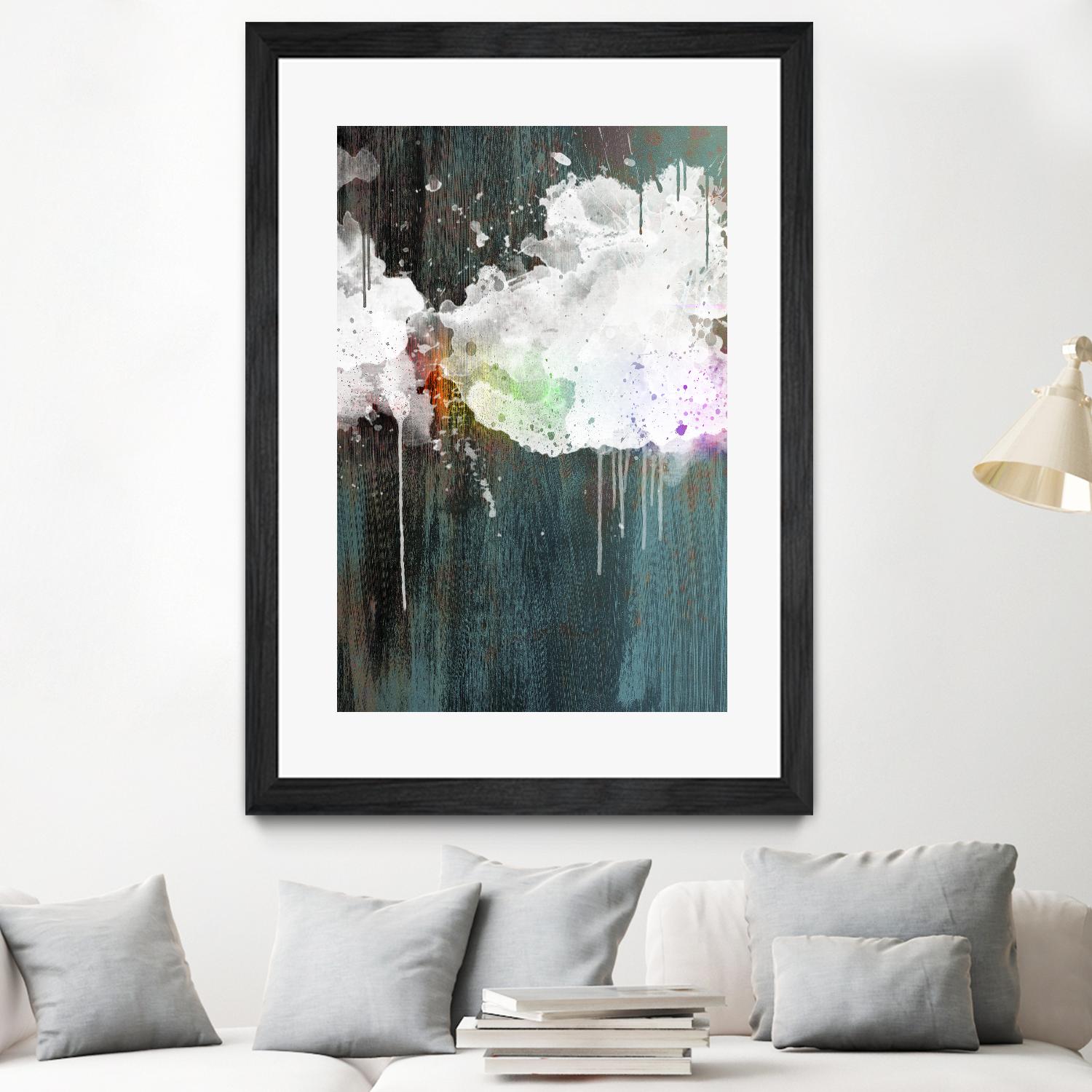 Clouds III by Enrico Varrasso on GIANT ART - white abstract