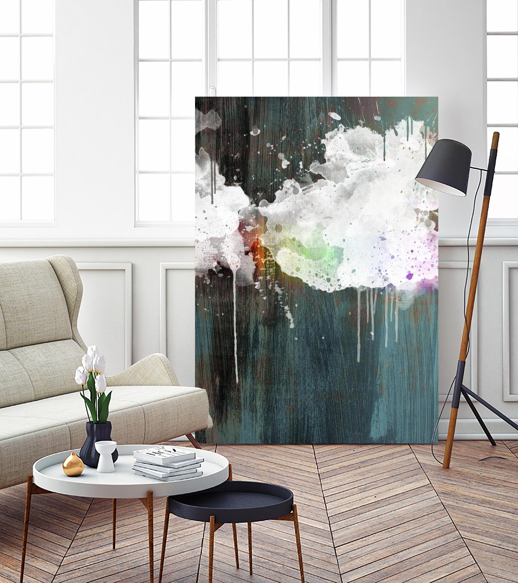 Clouds III by Enrico Varrasso on GIANT ART - white abstract