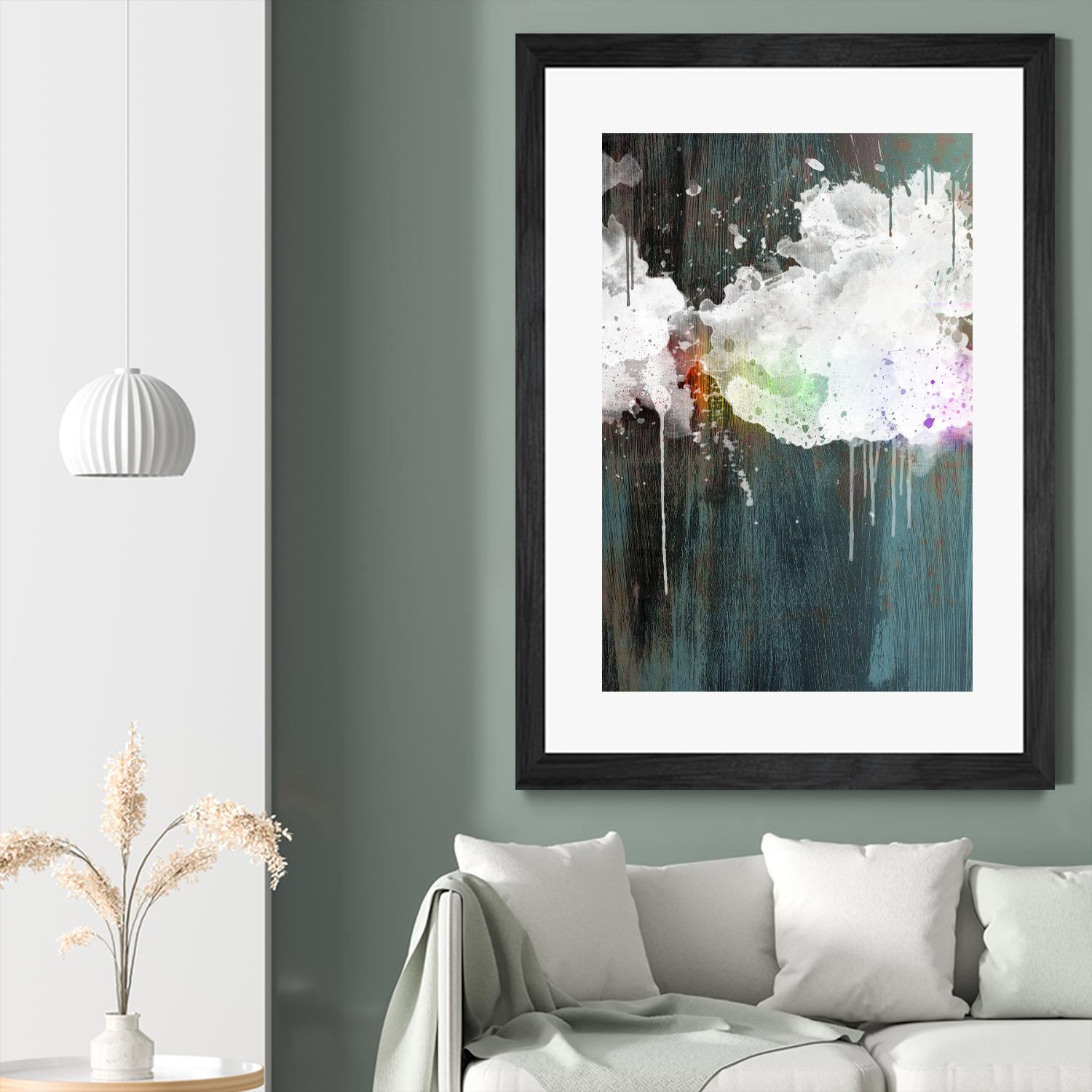 Clouds III by Enrico Varrasso on GIANT ART - white abstract