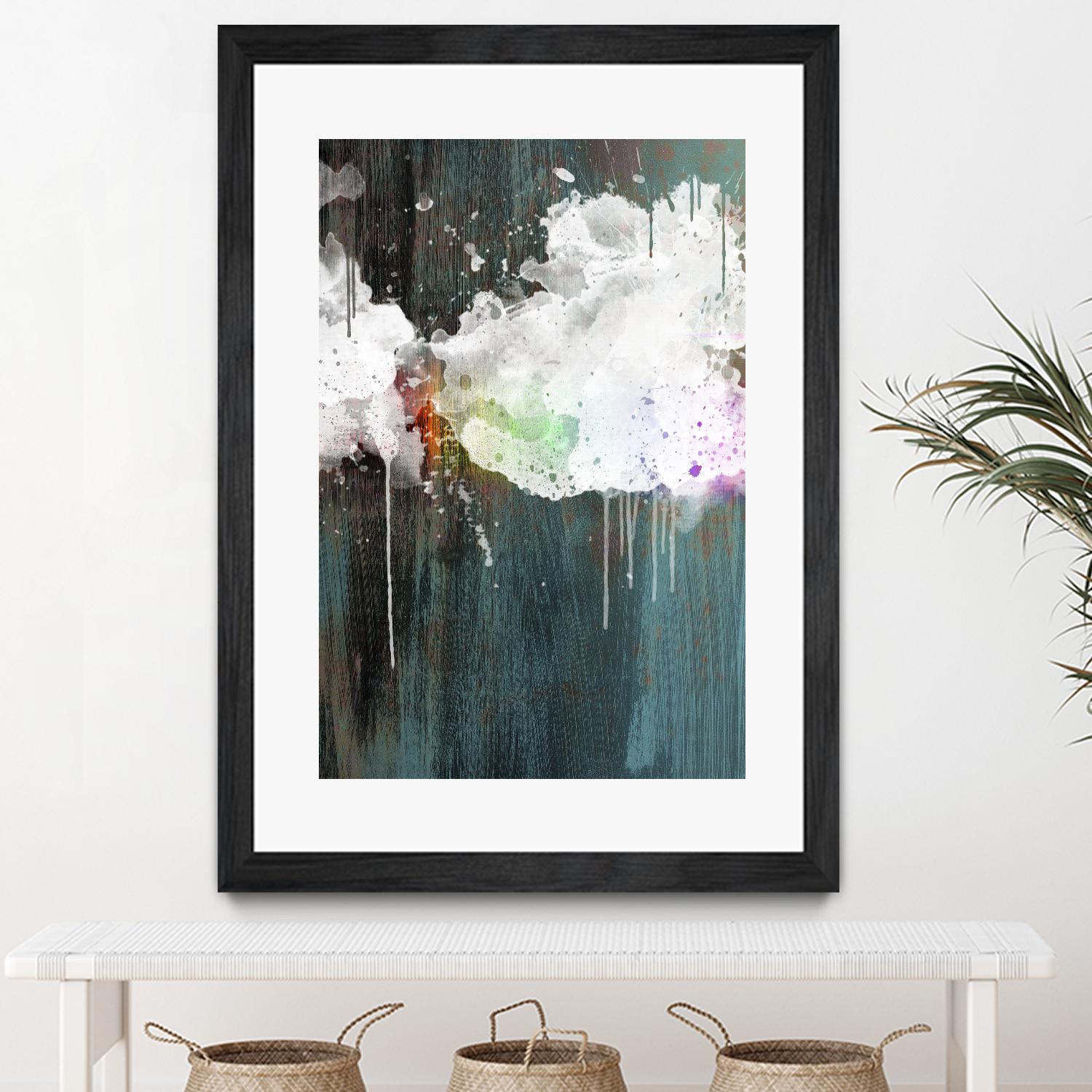 Clouds III by Enrico Varrasso on GIANT ART - white abstract