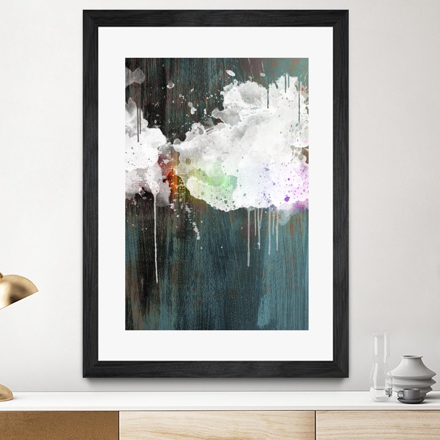 Clouds III by Enrico Varrasso on GIANT ART - white abstract