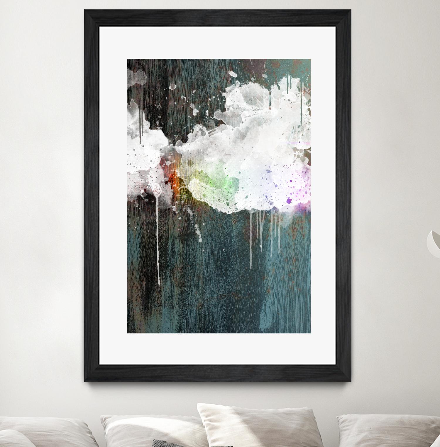 Clouds III by Enrico Varrasso on GIANT ART - white abstract
