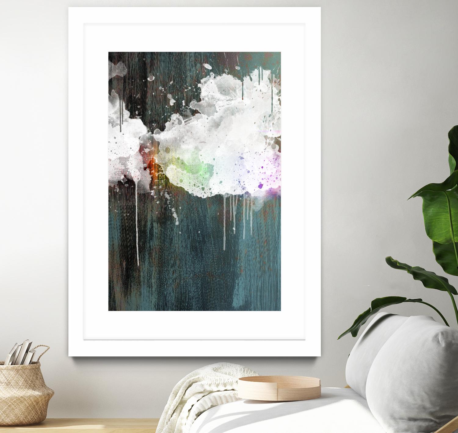 Clouds III by Enrico Varrasso on GIANT ART - white abstract