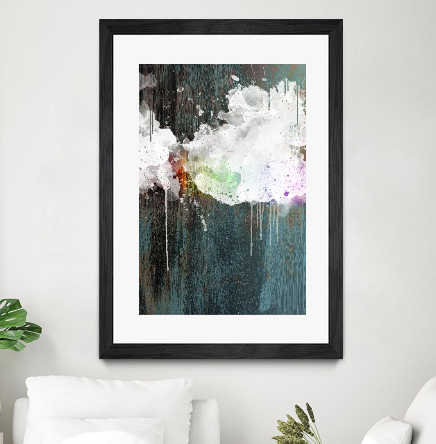 Clouds III by Enrico Varrasso on GIANT ART - white abstract