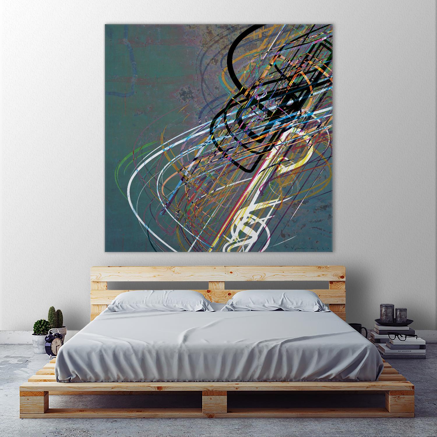 Electrical Currents I by Enrico Varrasso on GIANT ART - black abstract