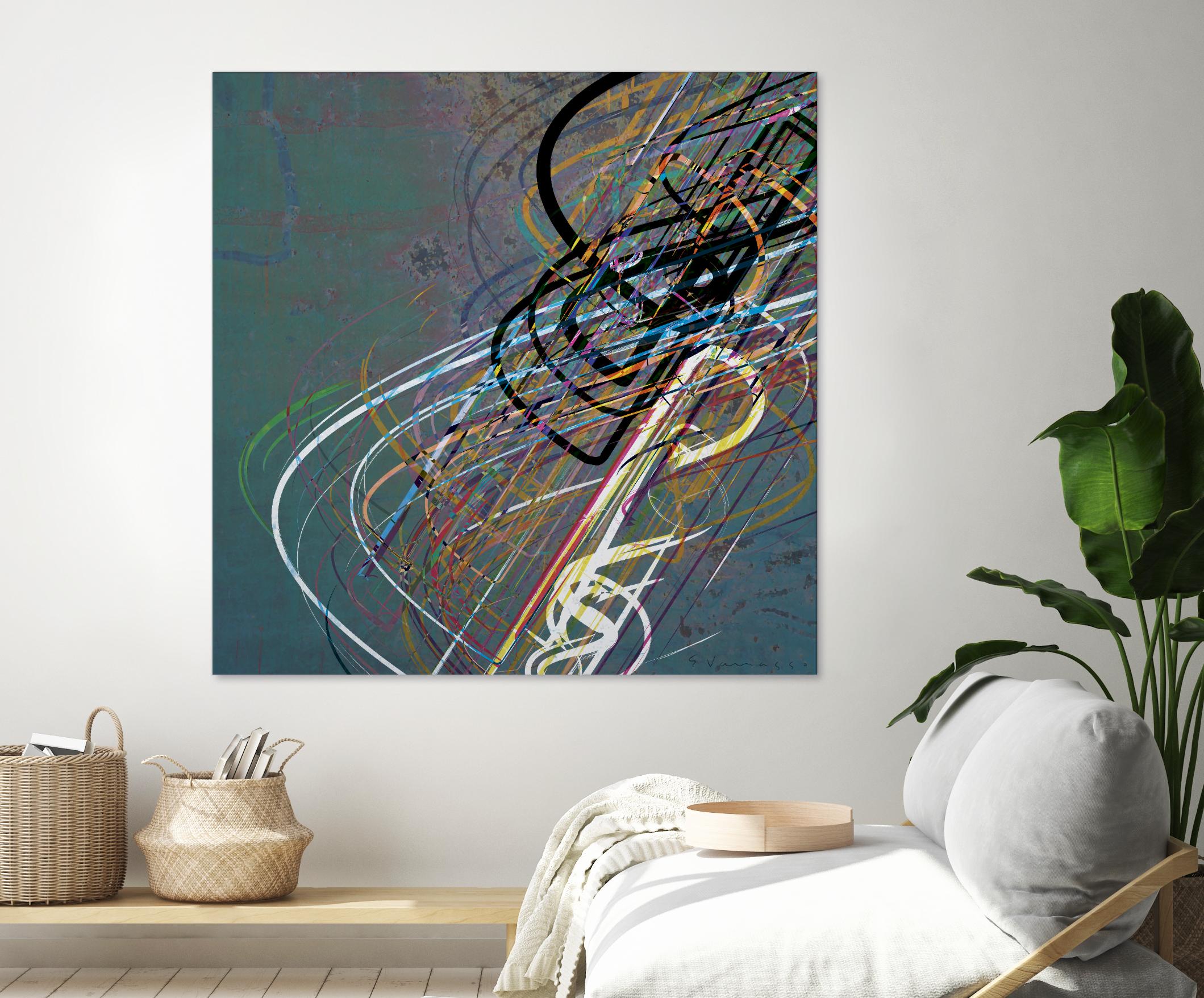 Electrical Currents I by Enrico Varrasso on GIANT ART - black abstract