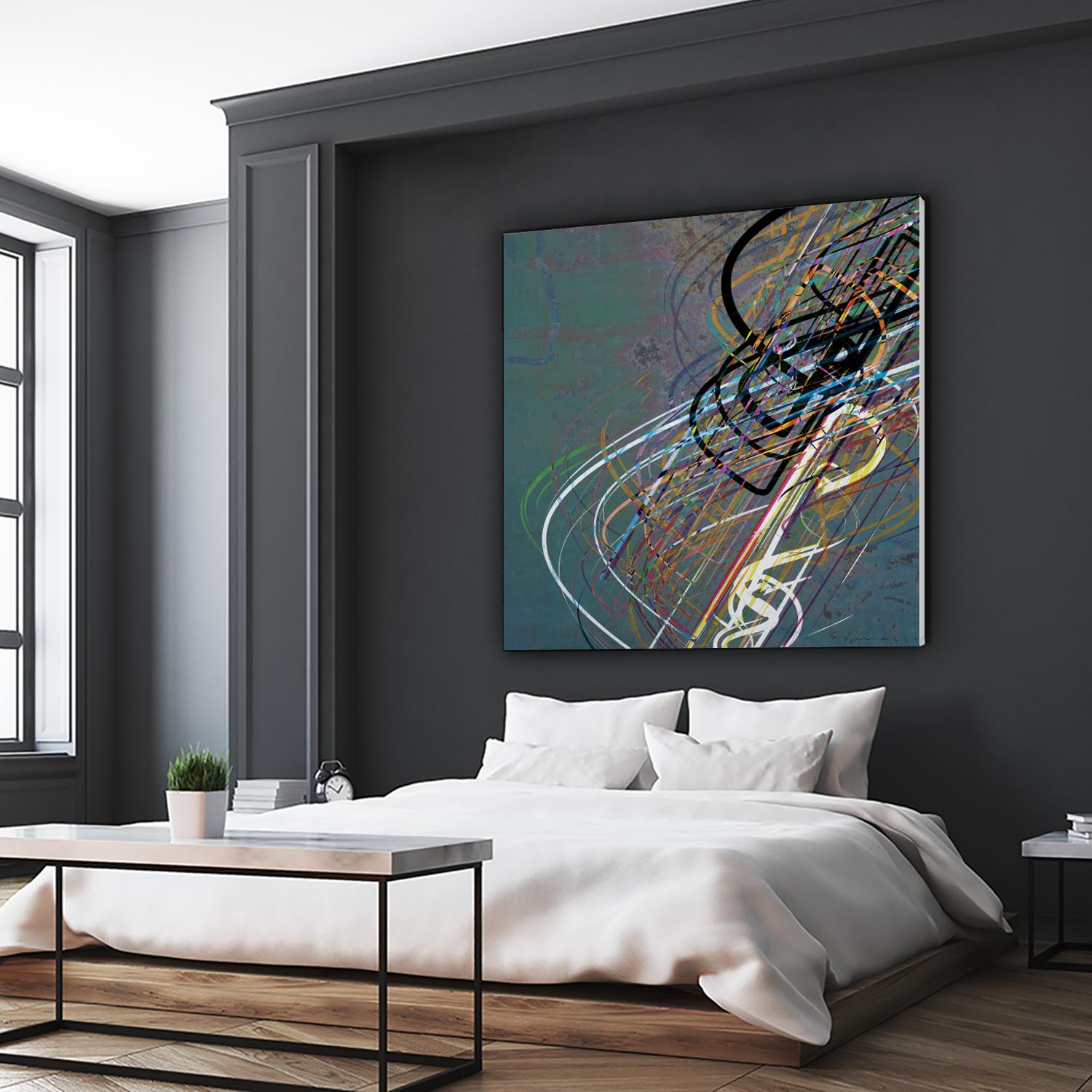 Electrical Currents I by Enrico Varrasso on GIANT ART - black abstract