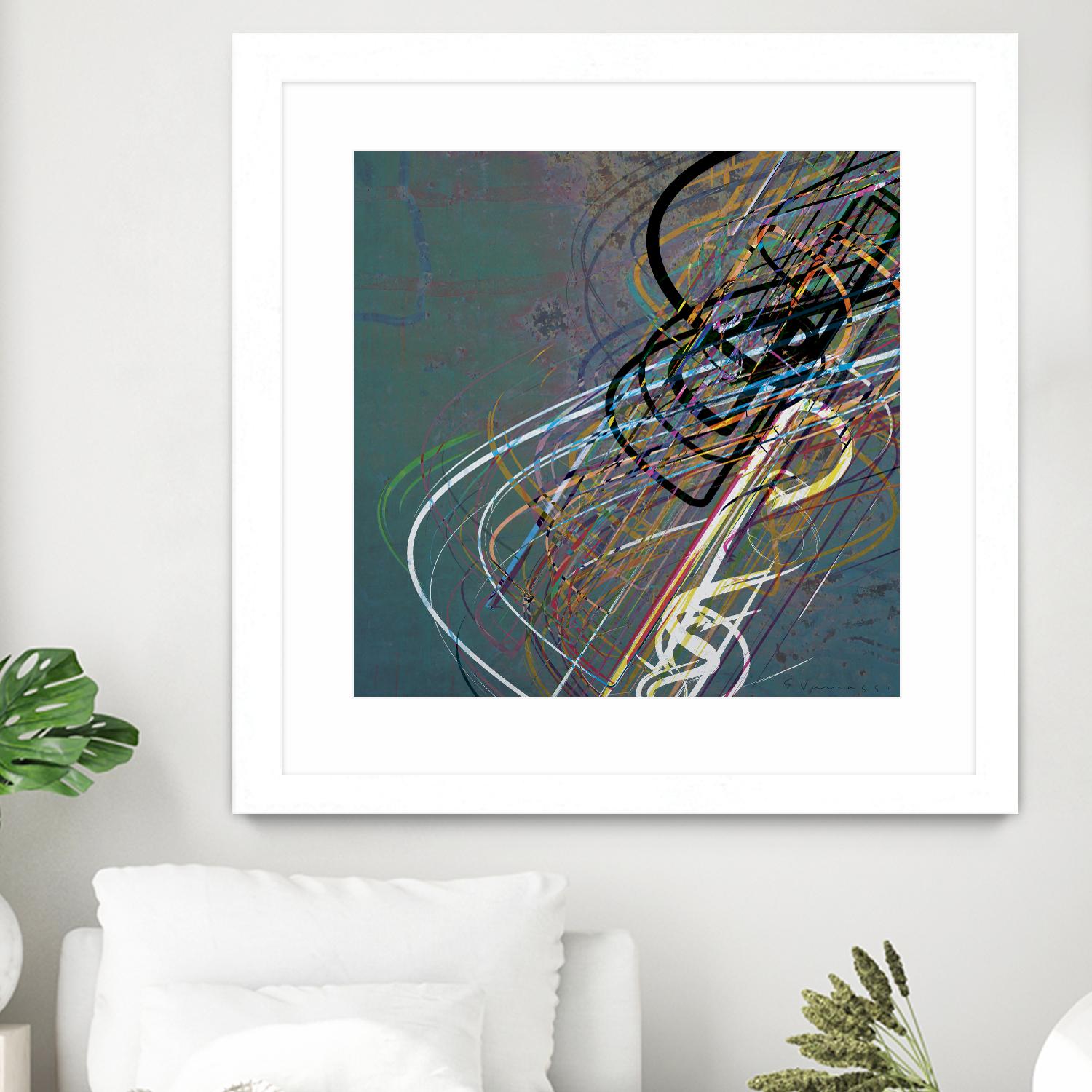 Electrical Currents I by Enrico Varrasso on GIANT ART - black abstract