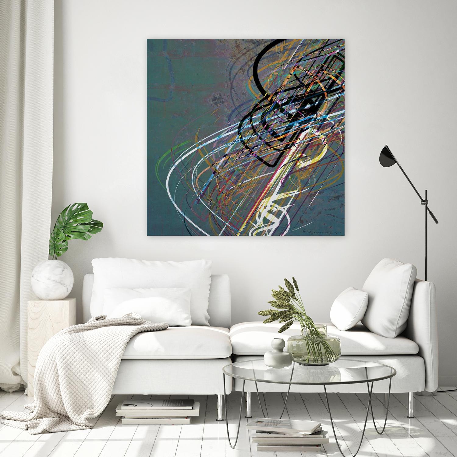 Electrical Currents I by Enrico Varrasso on GIANT ART - black abstract