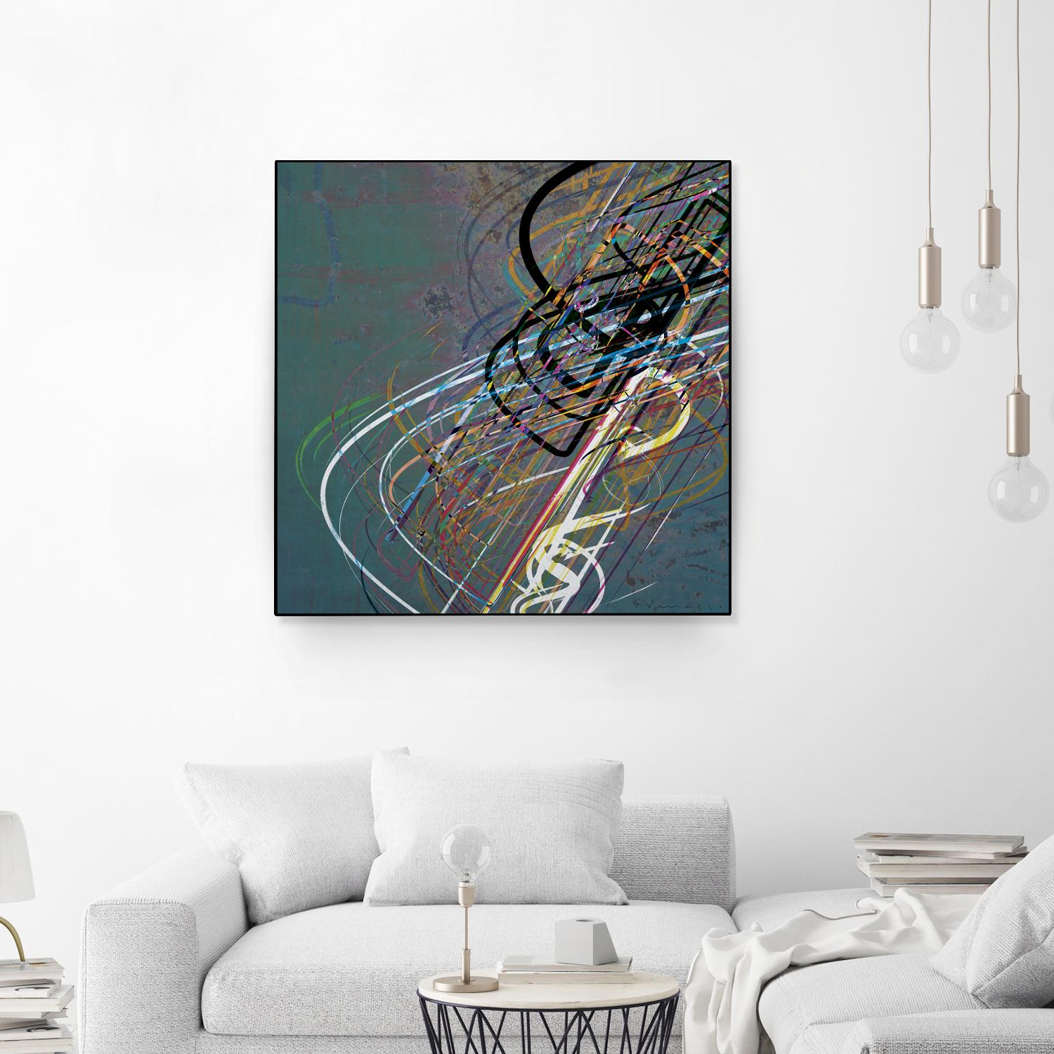 Electrical Currents I by Enrico Varrasso on GIANT ART - black abstract
