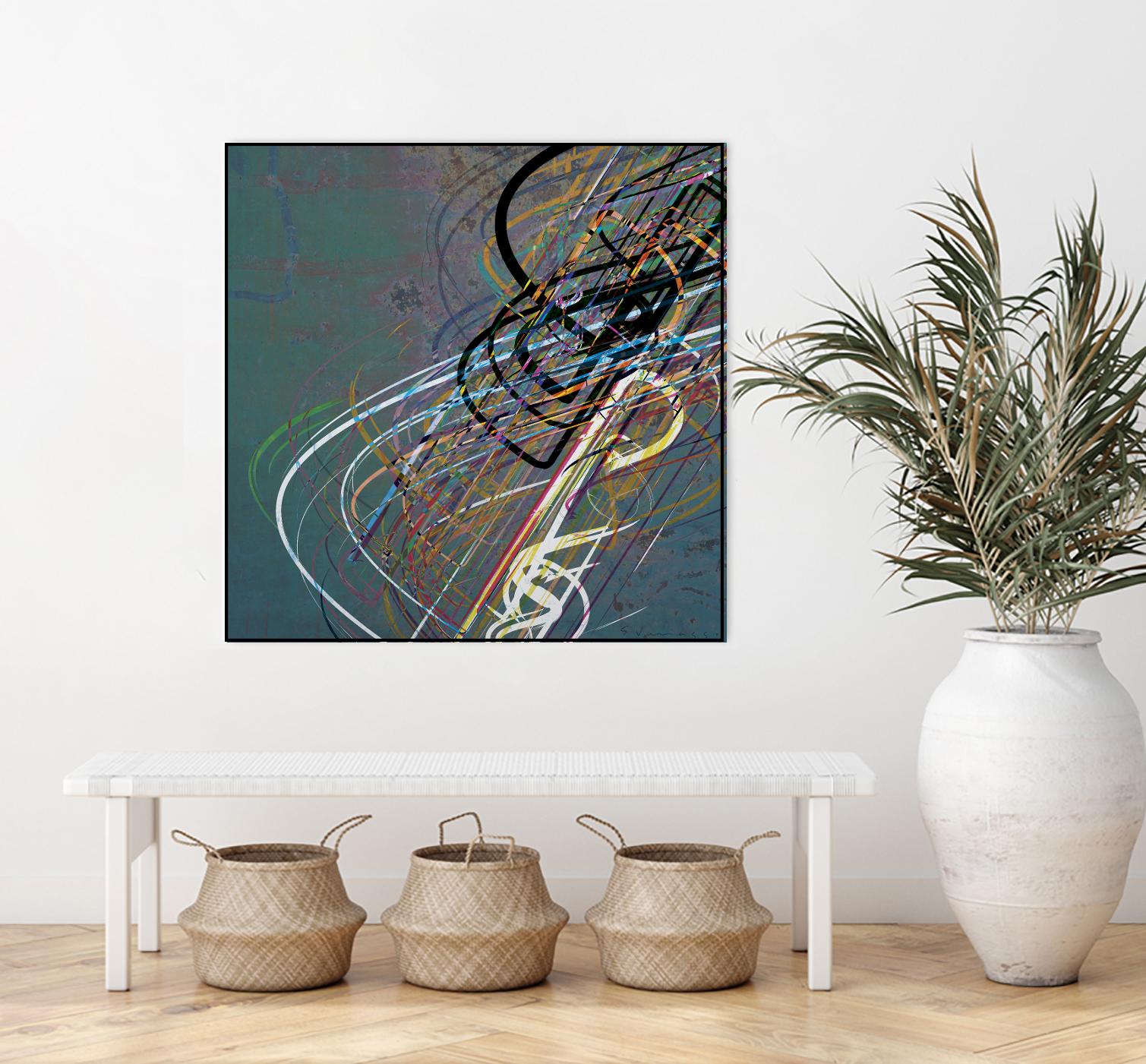 Electrical Currents I by Enrico Varrasso on GIANT ART - black abstract